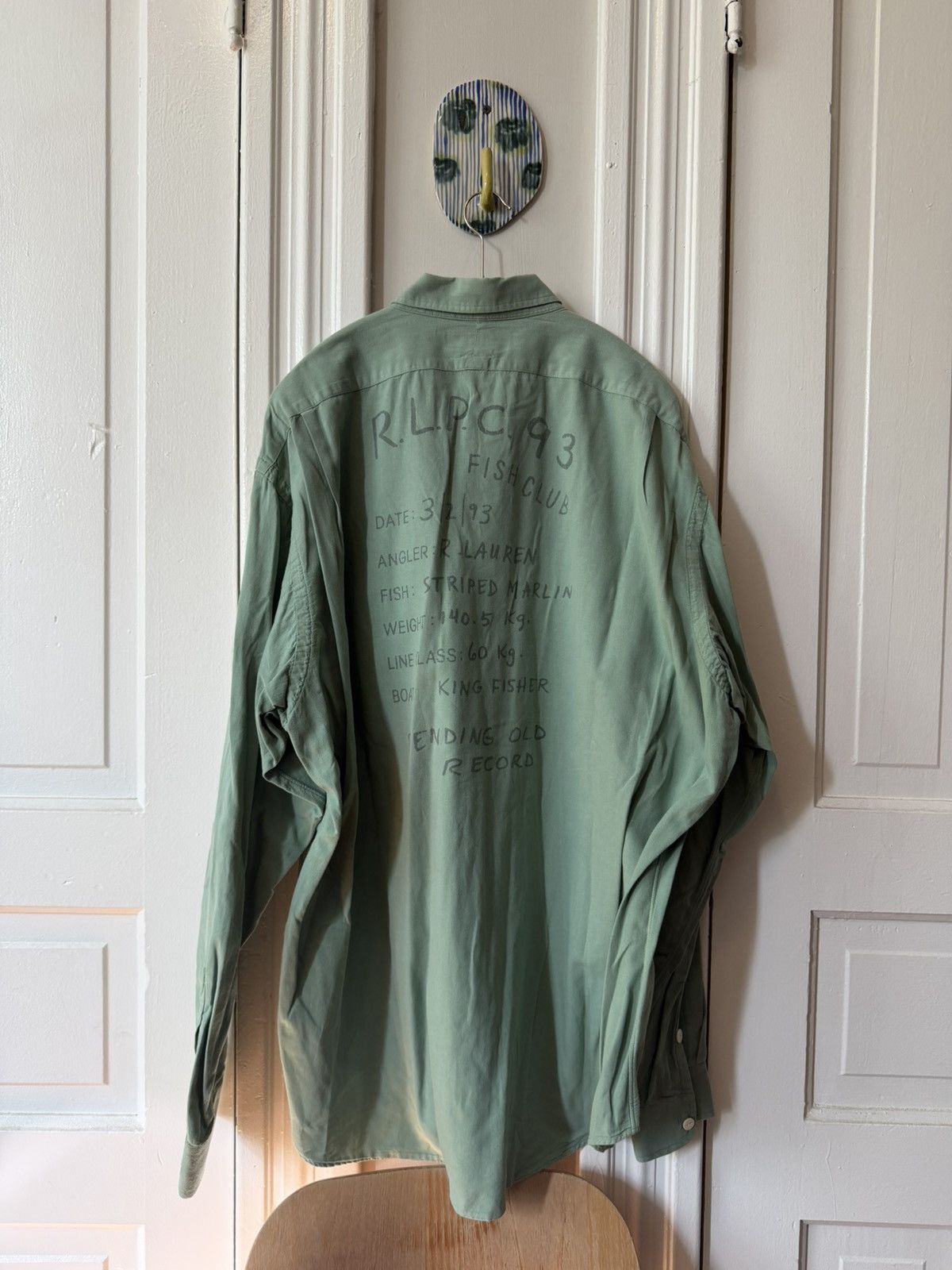 Polo Ralph Lauren Polo ralph lauren RLPC fish club 93 sage green Size US XL / EU 56 / 4 - 1 Thumbnail