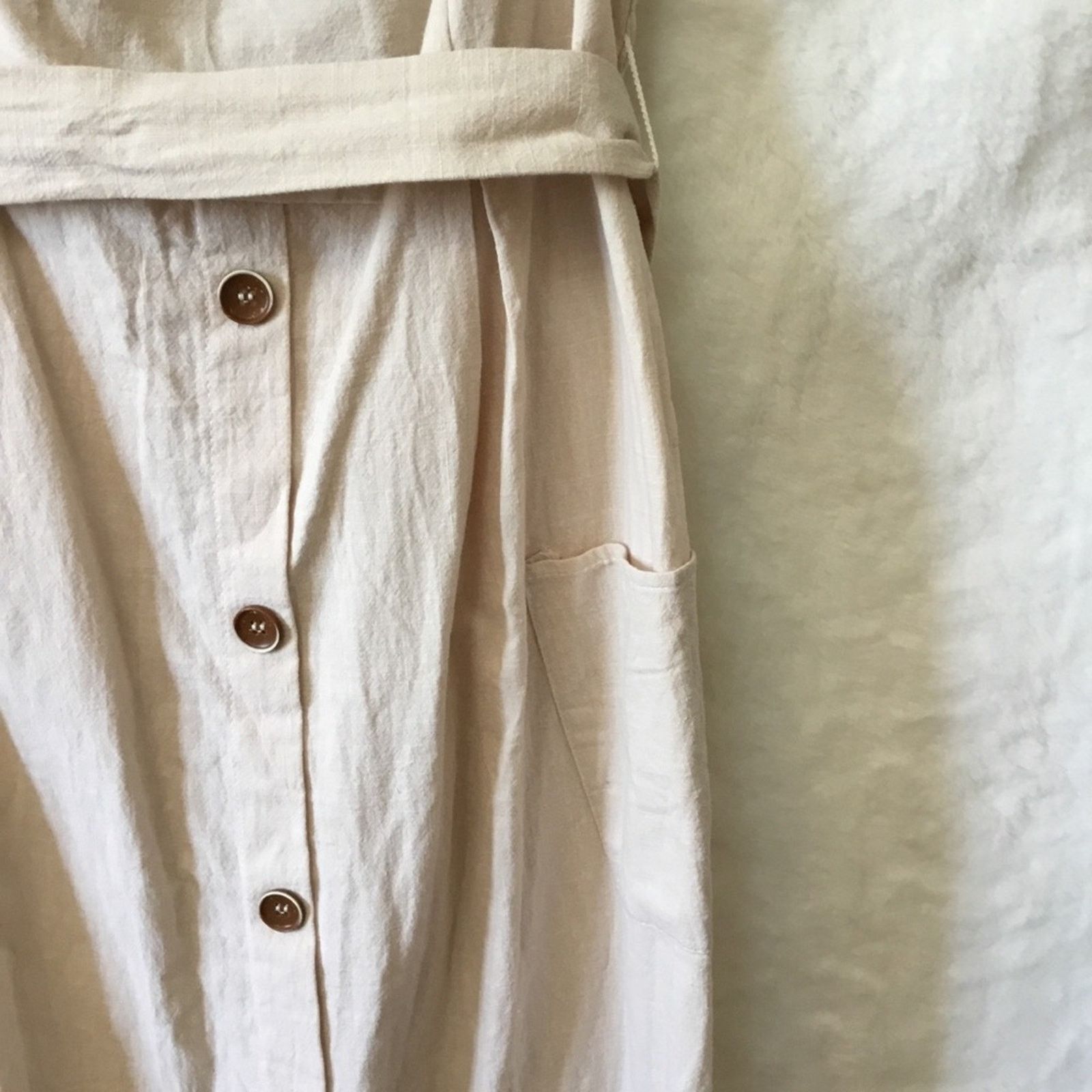 Other Cupshe Beige Off-Shouder Dress Size M / US 6-8 / IT 42-44 - 5 Thumbnail