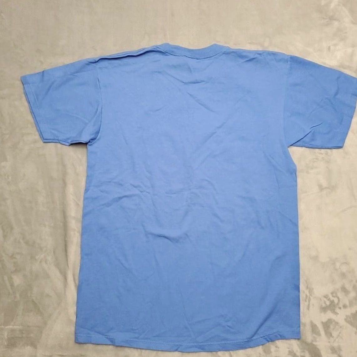Anvil VINTAGE ARIZONA T-SHIRT Mens Large Blue Wolf Native Southwest Graphic Tee 90s Size US L / EU 52-54 / 3 - 4 Thumbnail