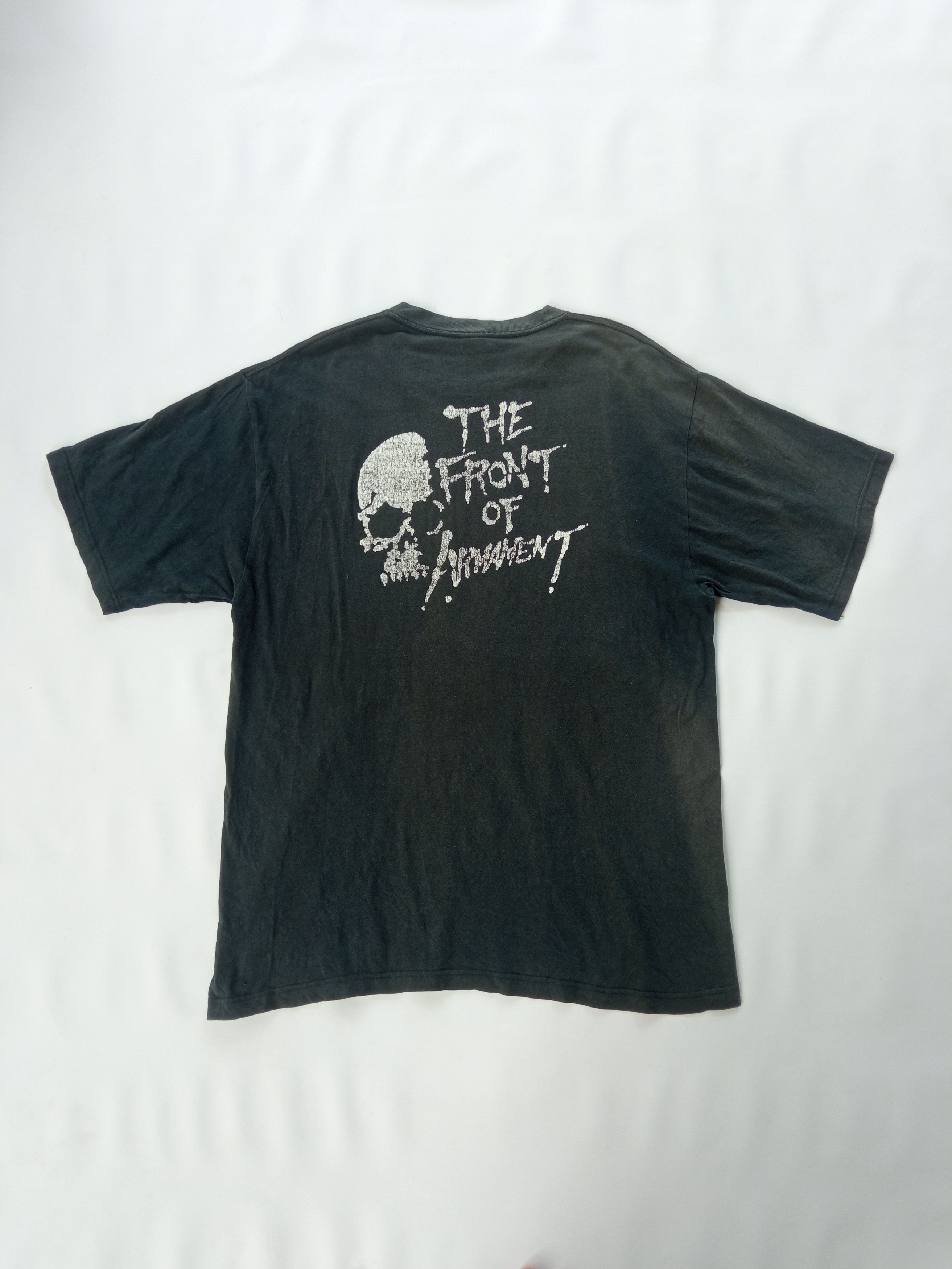 Japanese Brand Vintage TFOA the front of armament fadded tee Size US XXL / EU 58 / 5 - 1 Thumbnail