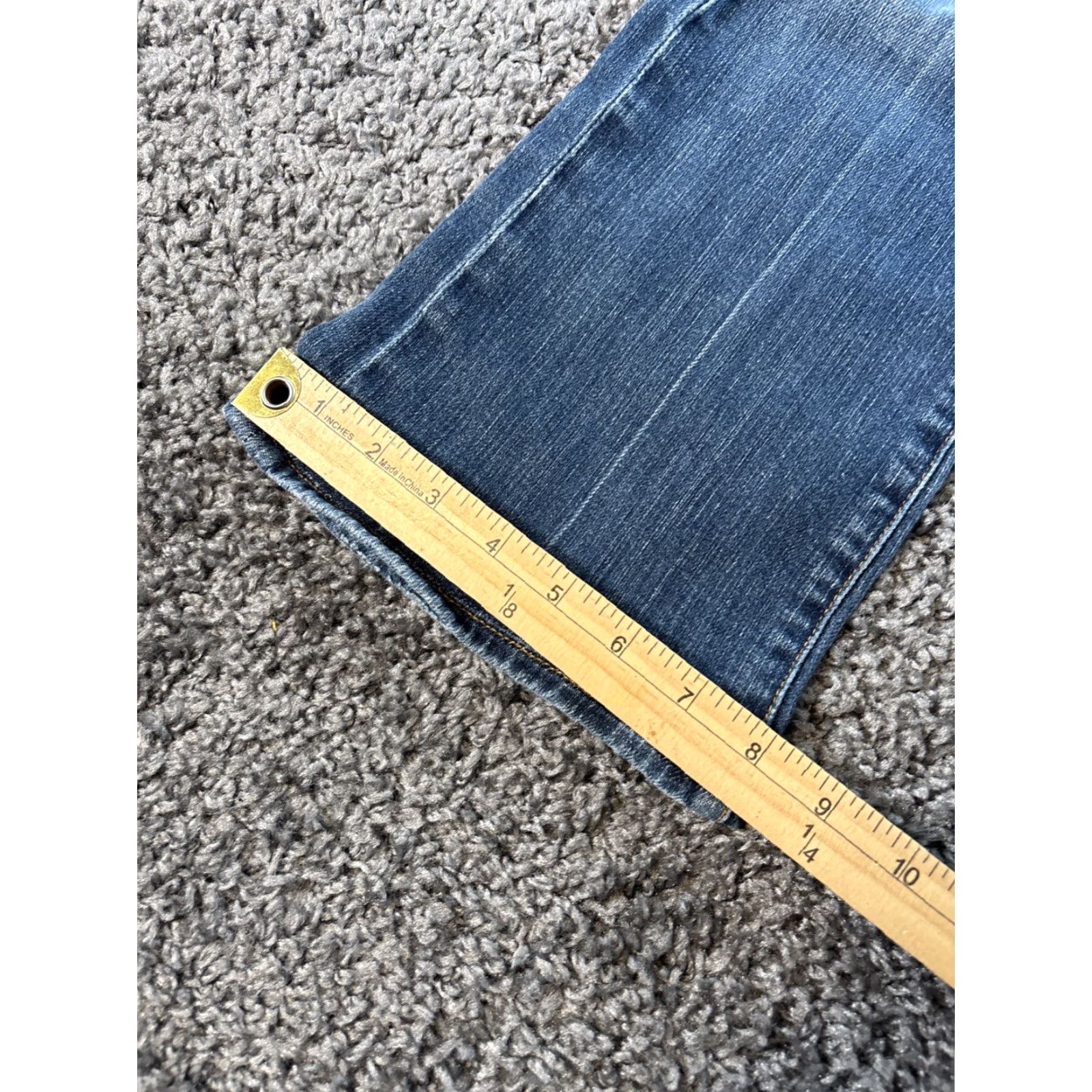 7 For All Mankind 7 For All Mankind Jeans Womens 28x28 Bootcut Blue Denim Low Rise Regular Fit 5-Pocket Jeans Mens Not Applicable? Size 28" / US 6 / IT 42 - 3 Thumbnail