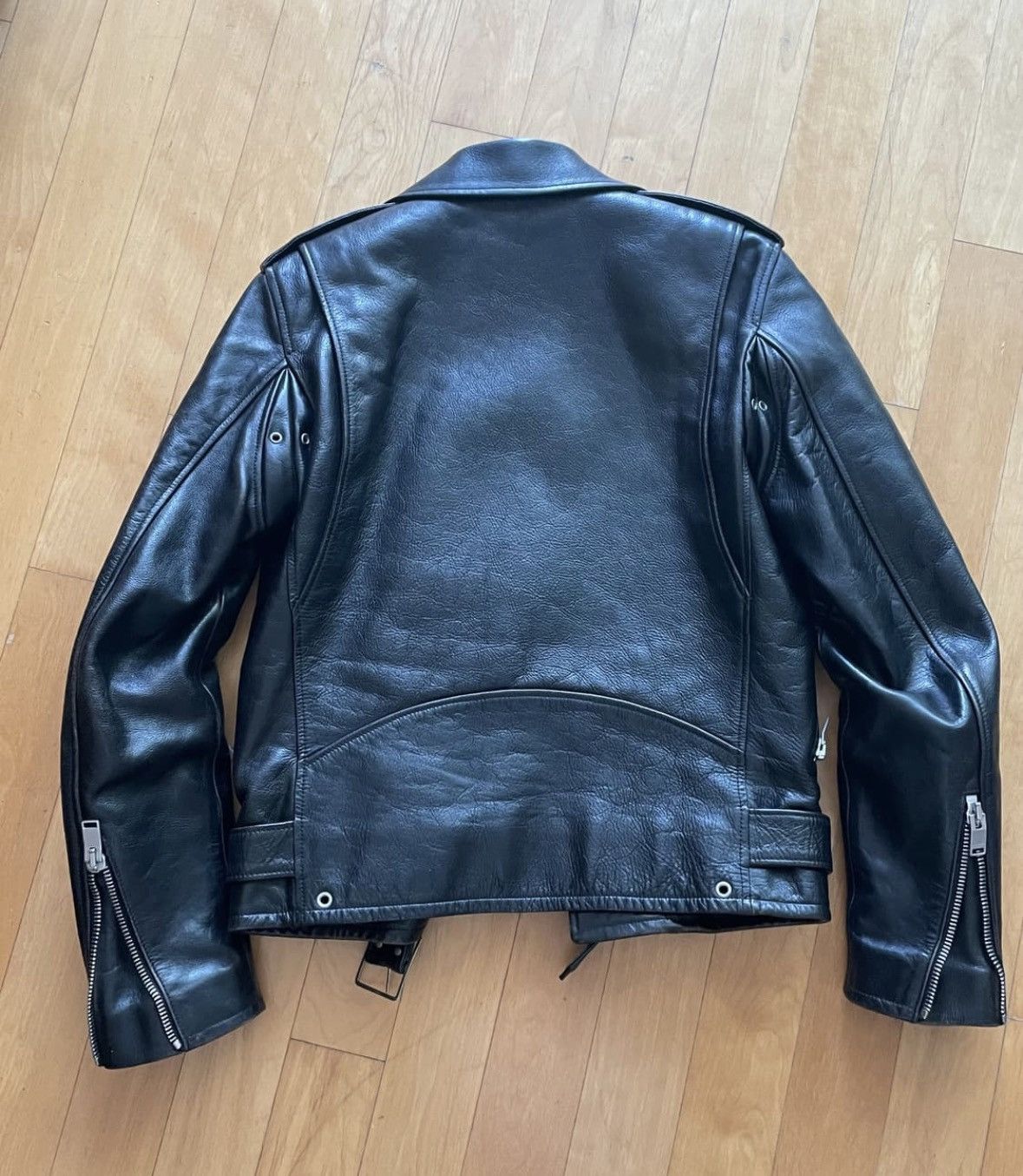 Saint Laurent Paris Saint laurent 13FW heritage distress L17 leather biker sz52 Size US L / EU 52-54 / 3 - 2 Thumbnail