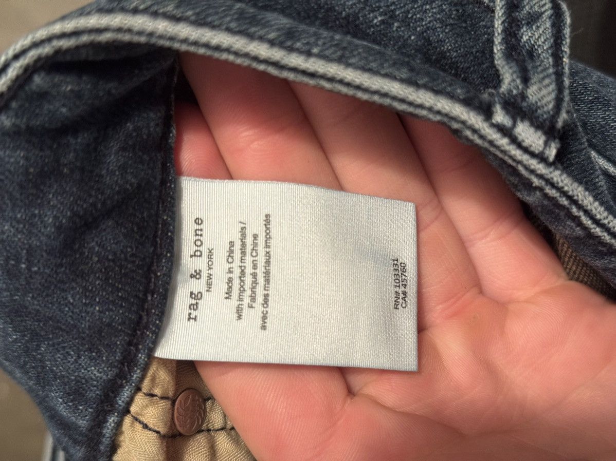 Rag & Bone Rag & Bone Blue Denim Jeans (Fit 3 Classic) Size US 31 - 5 Thumbnail