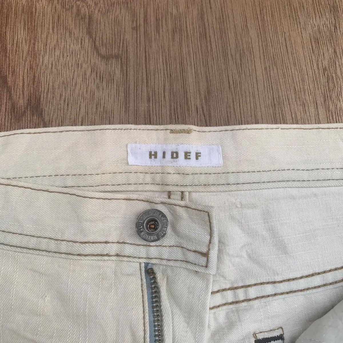 Japanese Brand 5-POCKET HIDEF JAPAN TROUSERS JEANS RIPPED RUSTY DIRTY PANTS Size US 30 / EU 46 - 10 Thumbnail