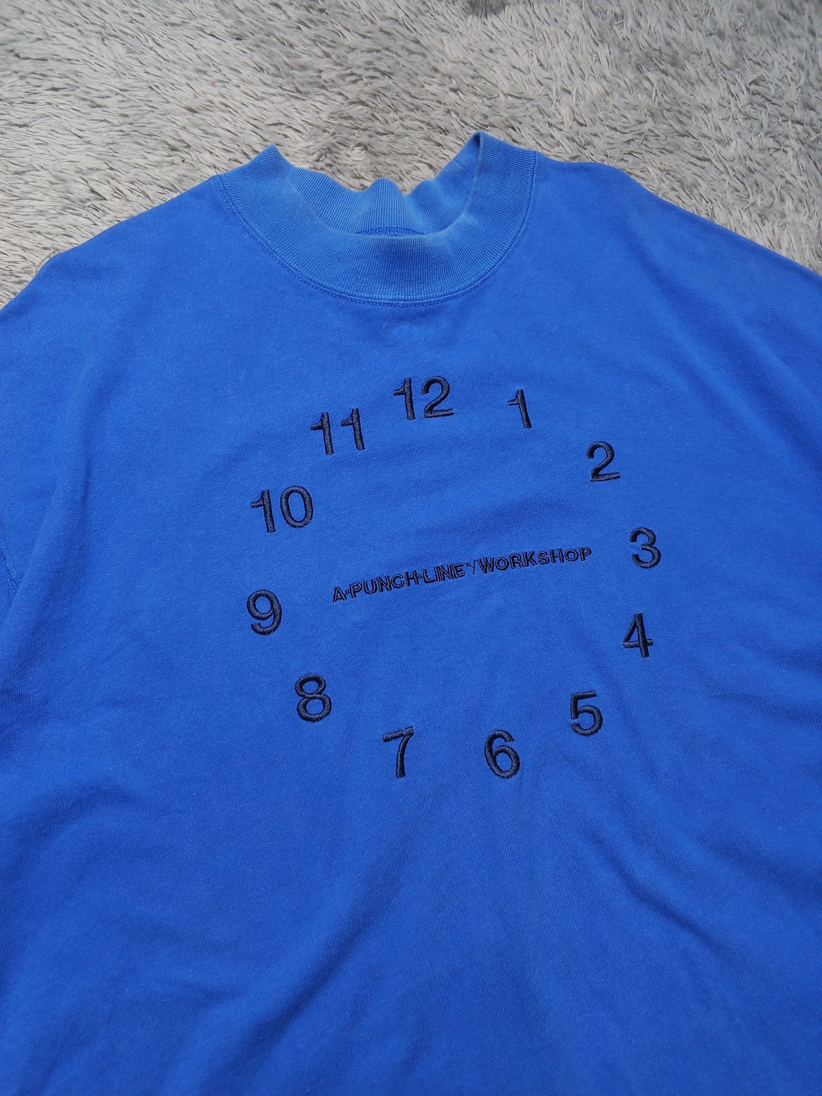 APL Embiored APL A Punch Line Workshop Time Boxy Clock Tshirt Size US L / EU 52-54 / 3 - 1 Thumbnail