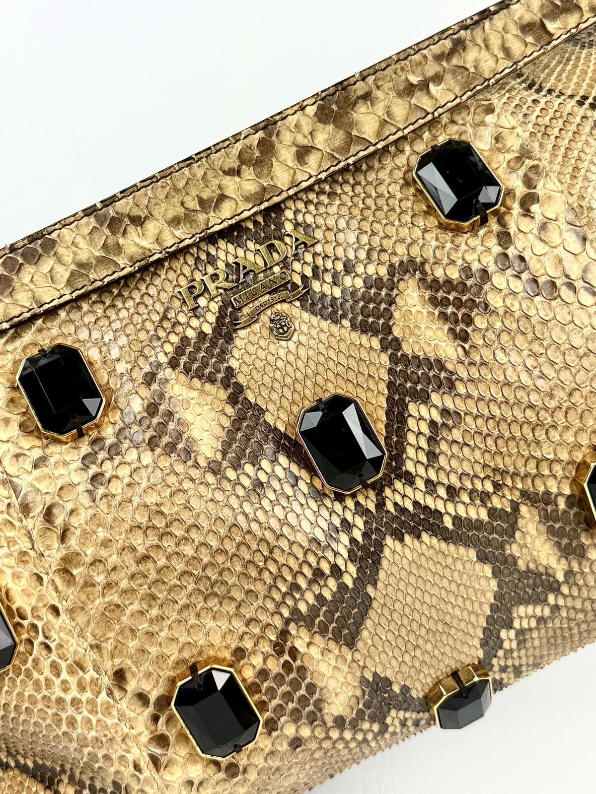 Prada Prada - Miuccia - SS/09 - Real - Python - Jeweled Bag Size ONE SIZE - 8 Thumbnail