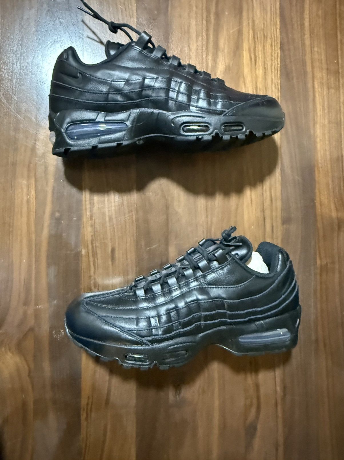 Nike Nike AIR MAX 95 'BIG BUBBLE - BLACK LEATHER' Sneaker Size 11 Size US 11 / EU 44 - 2 Thumbnail