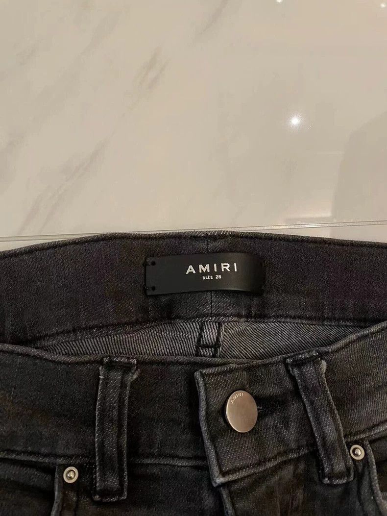 Amiri Amiri 16OG old school dark grey mx1 jeans Size US 28 / EU 44 - 2 Thumbnail