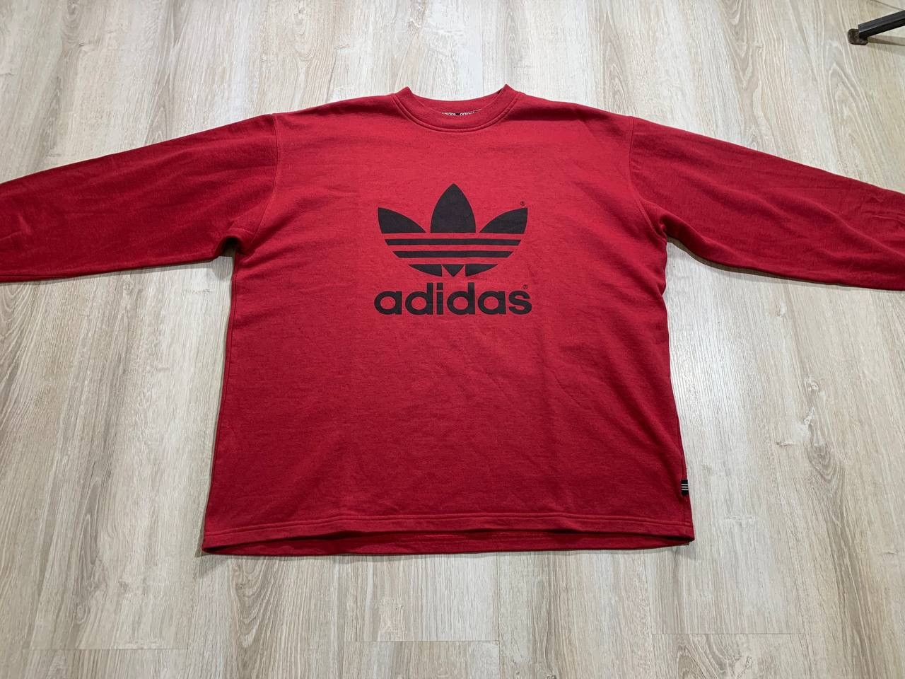 Vintage Mens vintage sweatshirt Adidas Size L Size US L / EU 52-54 / 3 - 2 Thumbnail