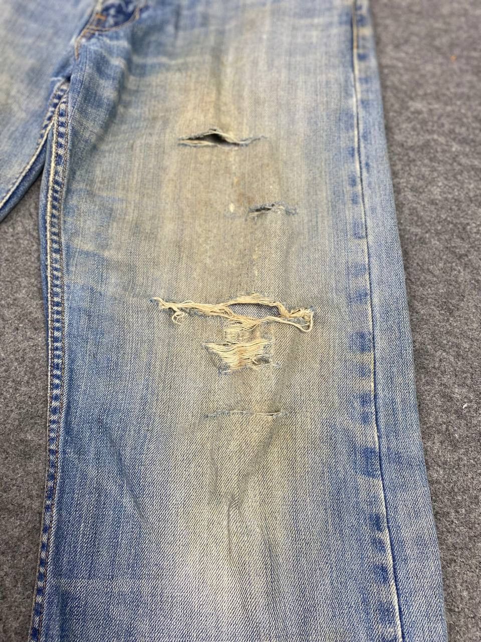Levi's vintage levis 503 loose straight distressed denim Size US 34 / EU 50 - 9 Thumbnail