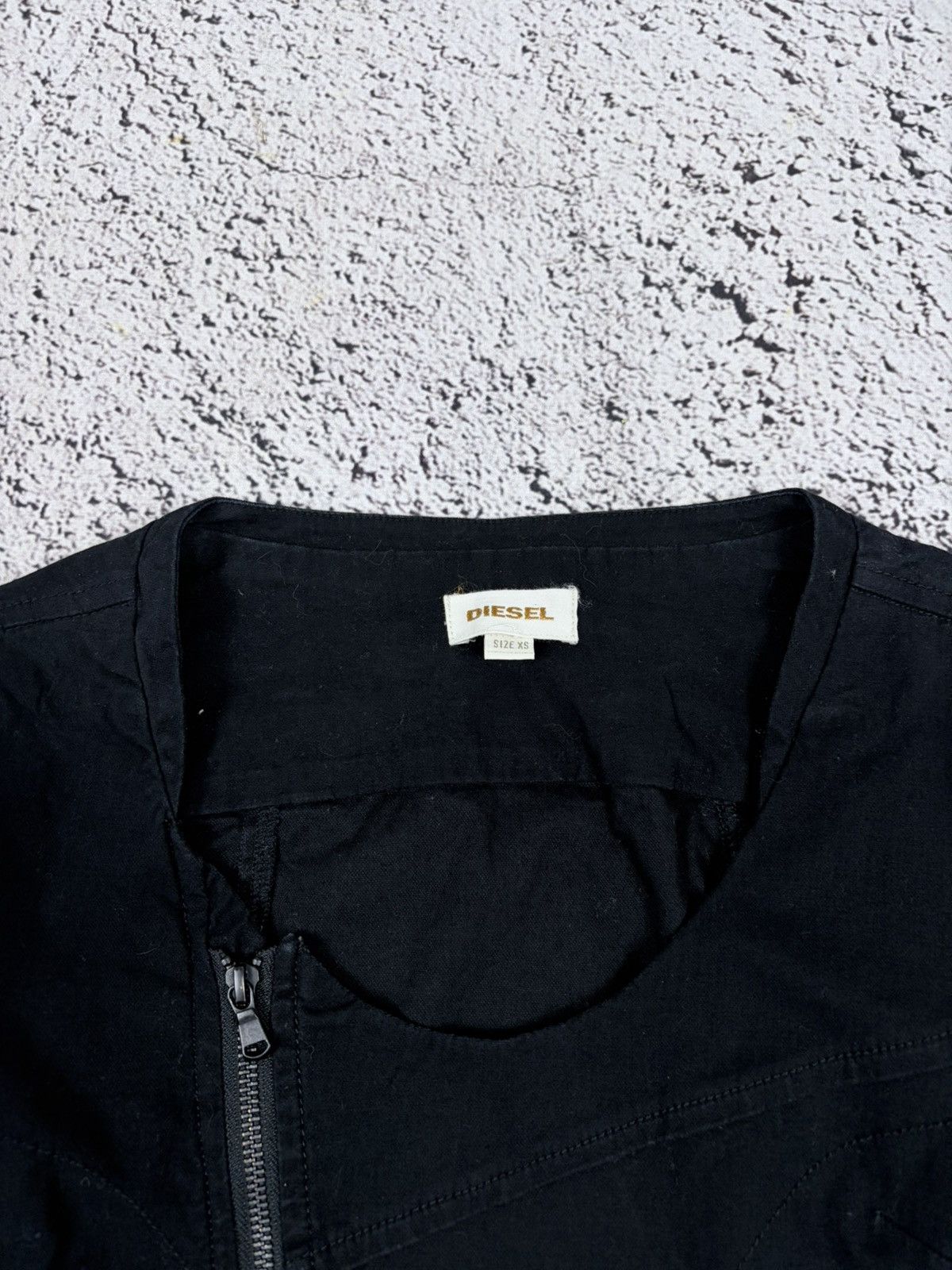 Diesel Diesel Archive Biker Asymmetrical Jacket Dress XS Size XS / US 0-2 / IT 36-38 - 4 Thumbnail