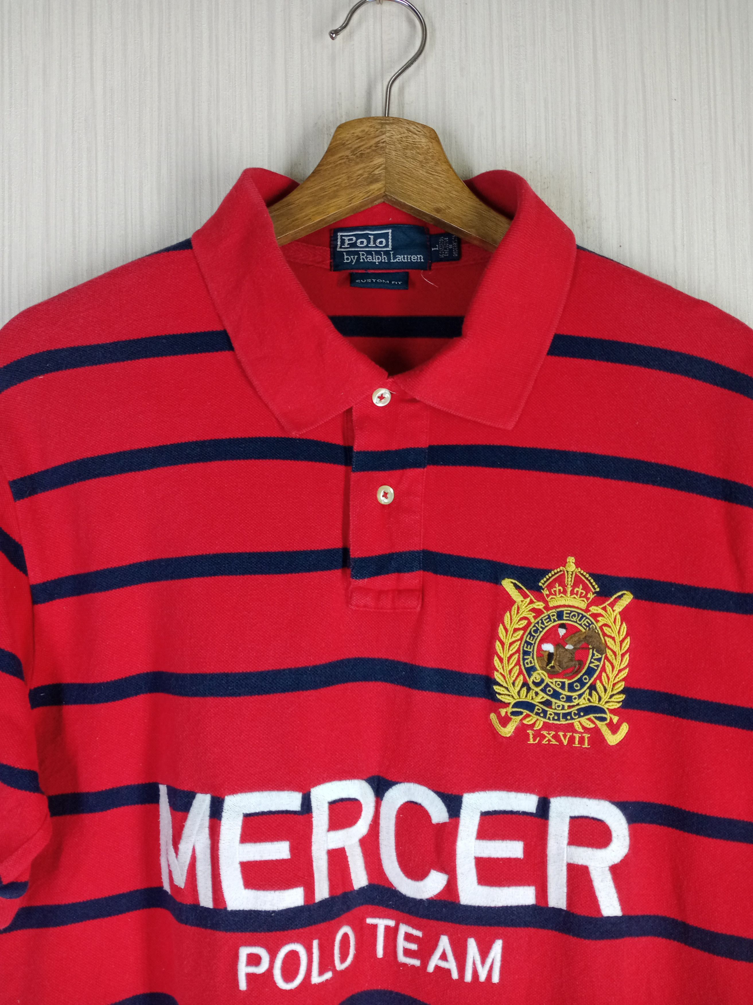 Polo Ralph Lauren Chief Keef Polo Ralph Lauren Mercer Team Striped Polo Shirt Size US L / EU 52-54 / 3 - 4 Thumbnail