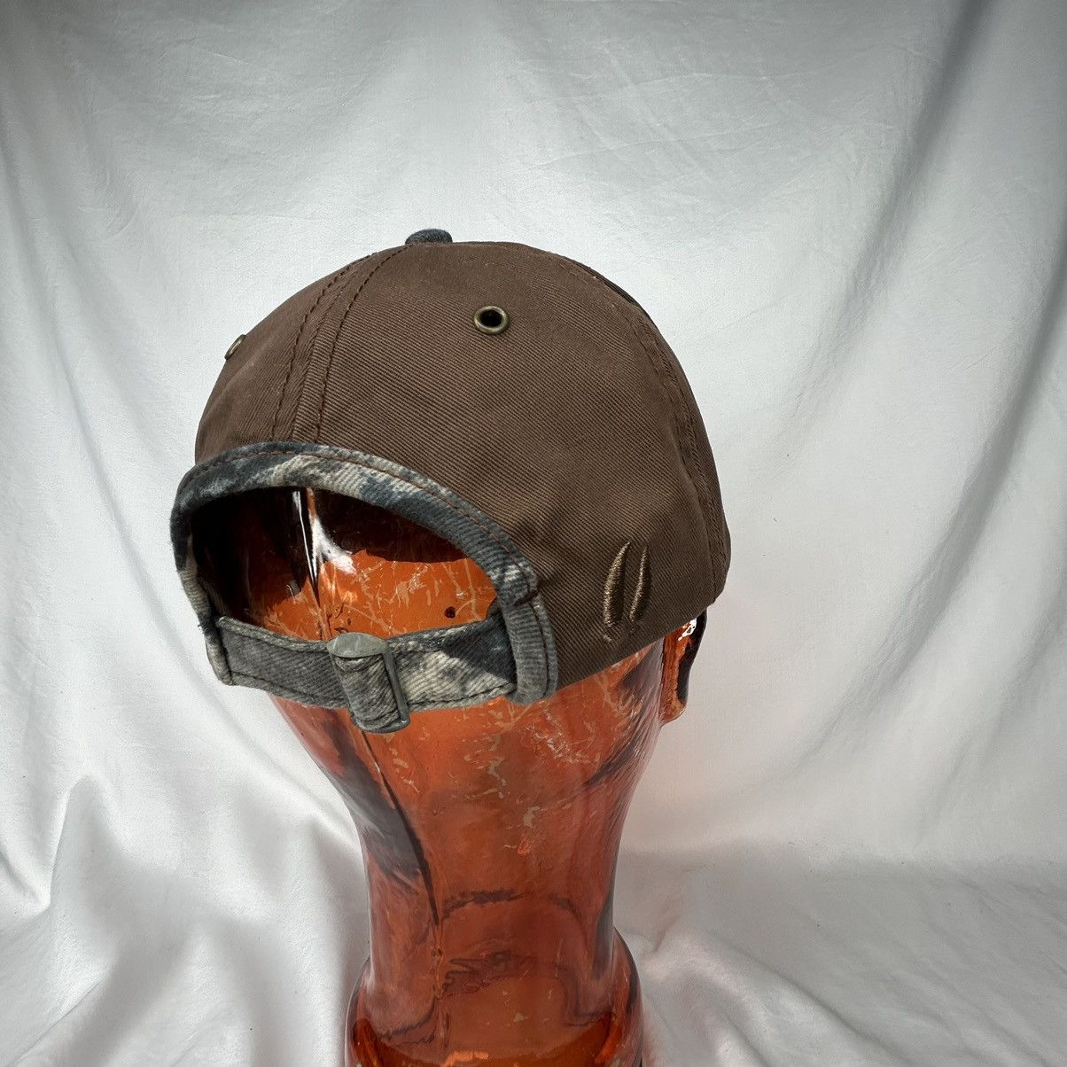 Jeep Vtg Y2K Jeep Realtree Camo Strapback Hat Size ONE SIZE - 4 Thumbnail