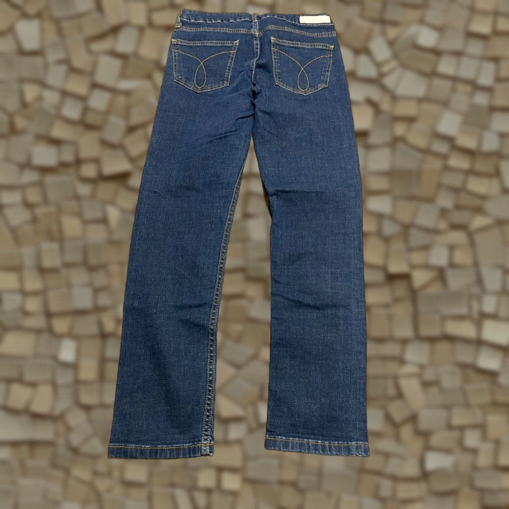 Calvin Klein Calvin Klein Jeans Women's Jeans, Blue Denim Slim Boyfriend Pockets Size 2 Regular Inseam 26.5 in Womens Size 26" / US 2 / IT 38 - 1 Thumbnail