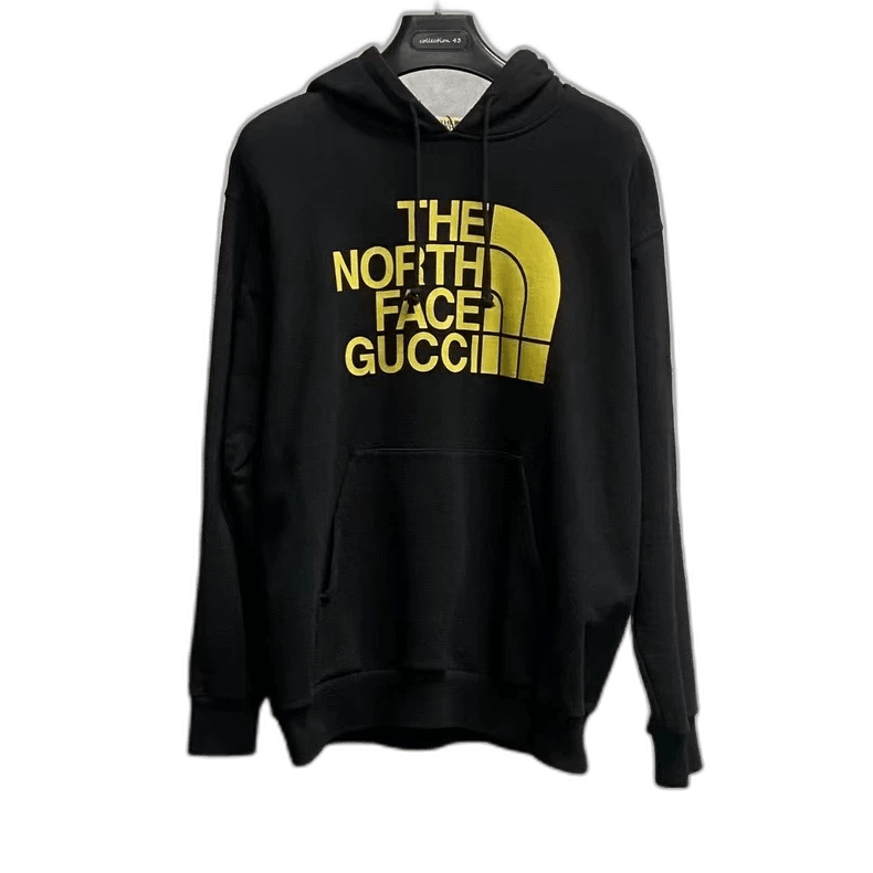 Gucci The North Face Black Hoodie with Logo-2506