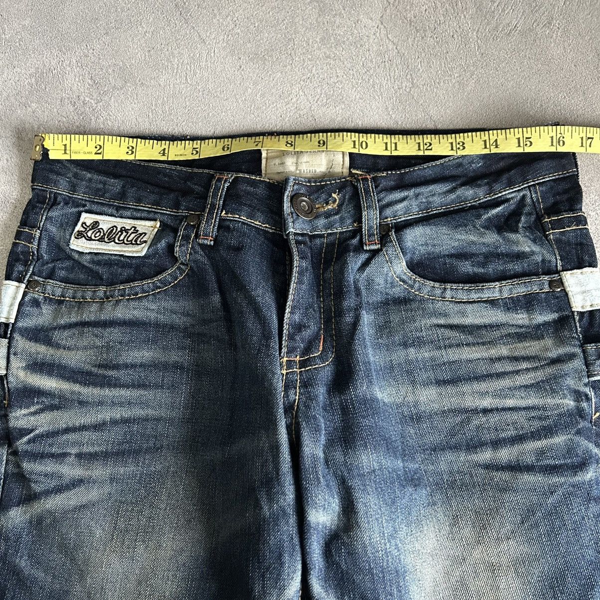 Le Grande Bleu (L.G.B.) Lolita Bondage Washed Jeans Size US 32 / EU 48 - 14 Thumbnail