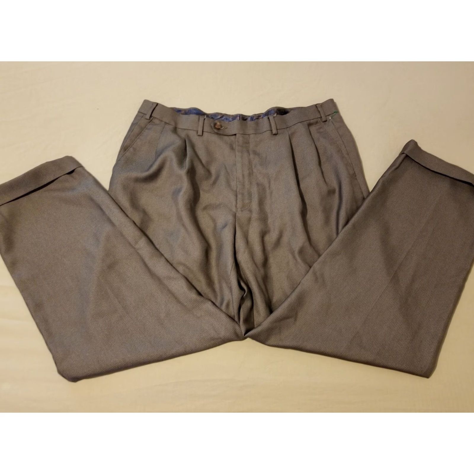 Polo Ralph Lauren Polo Ralph Lauren Dress Pants Mens 38x30 Khaki Beige Chino Slack Trousers Regular Inseam 30 Size US M / EU 48-50 / 2 - 2 Thumbnail