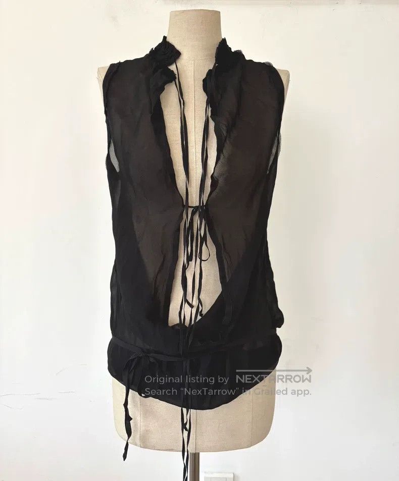 Ann Demeulemeester Ann Demeulemeester 44 18ss backless vest Size XL / US 12-14 / IT 48-50 - 5 Thumbnail