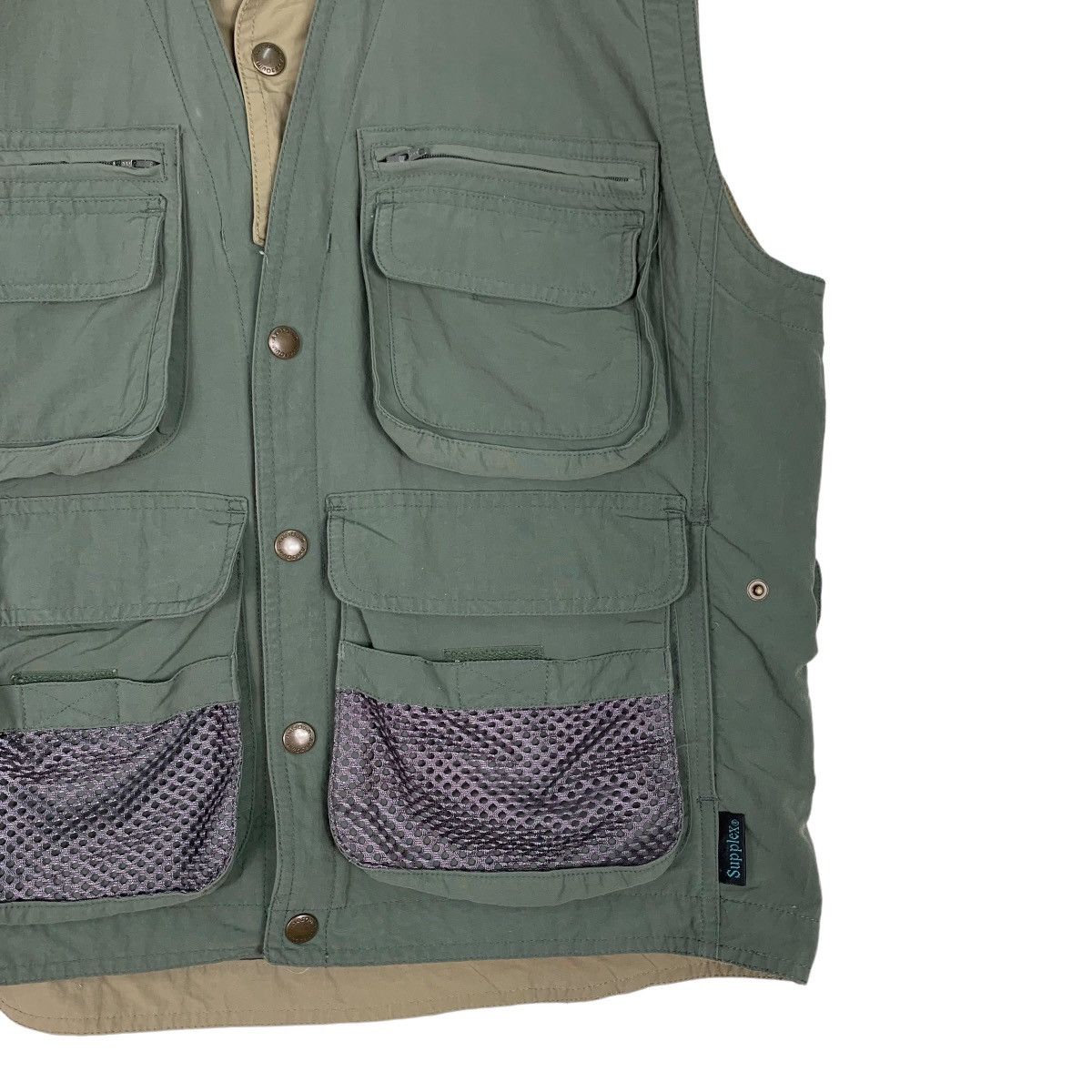 Japanese Brand AXES QUIN Double Layer Utility Vest #0440-C20 Size US M / EU 48-50 / 2 - 4 Thumbnail