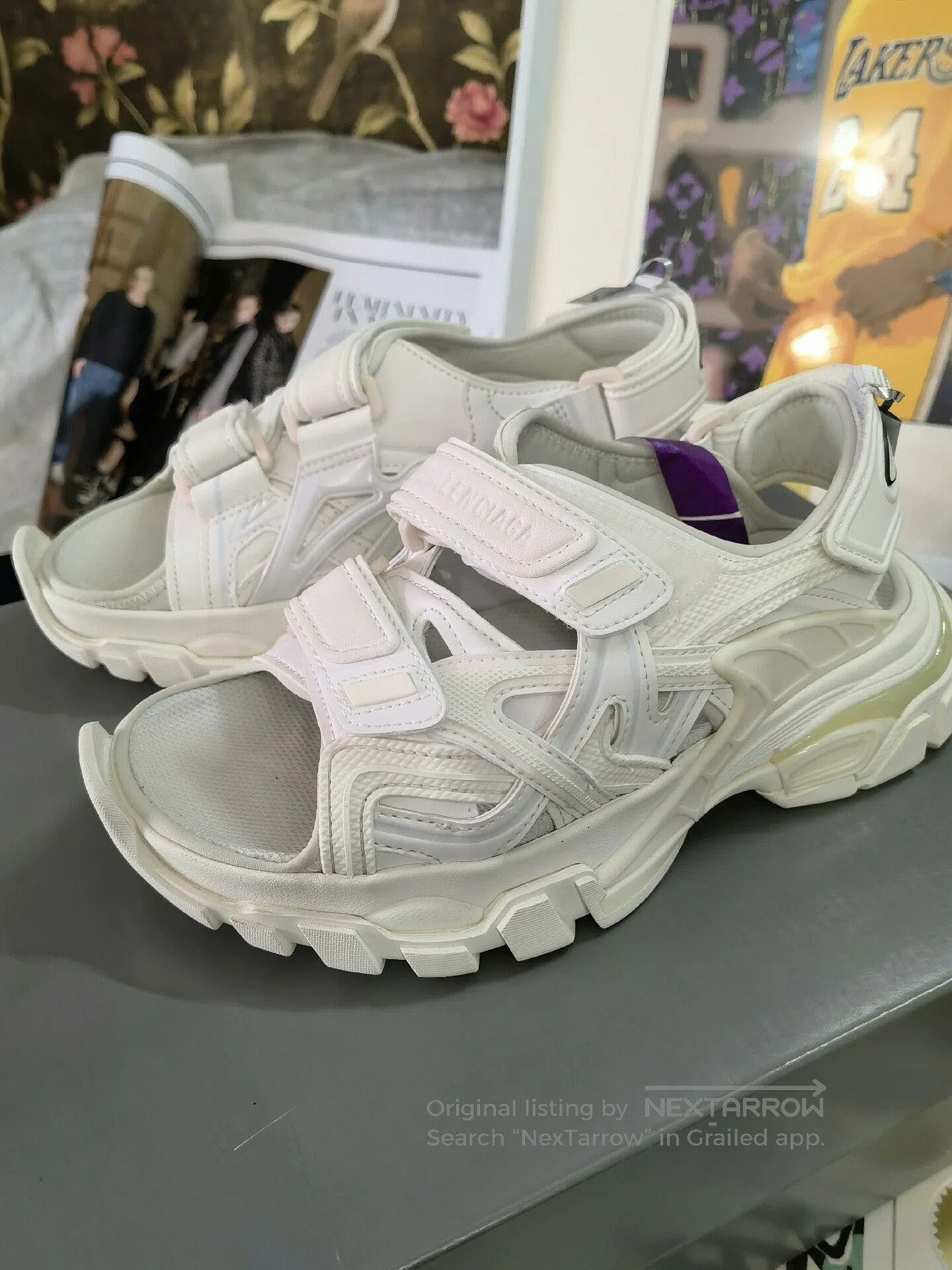 Balenciaga Balenciaga White Sandals Size 35. Size US 4 / IT 34 - 2 Thumbnail