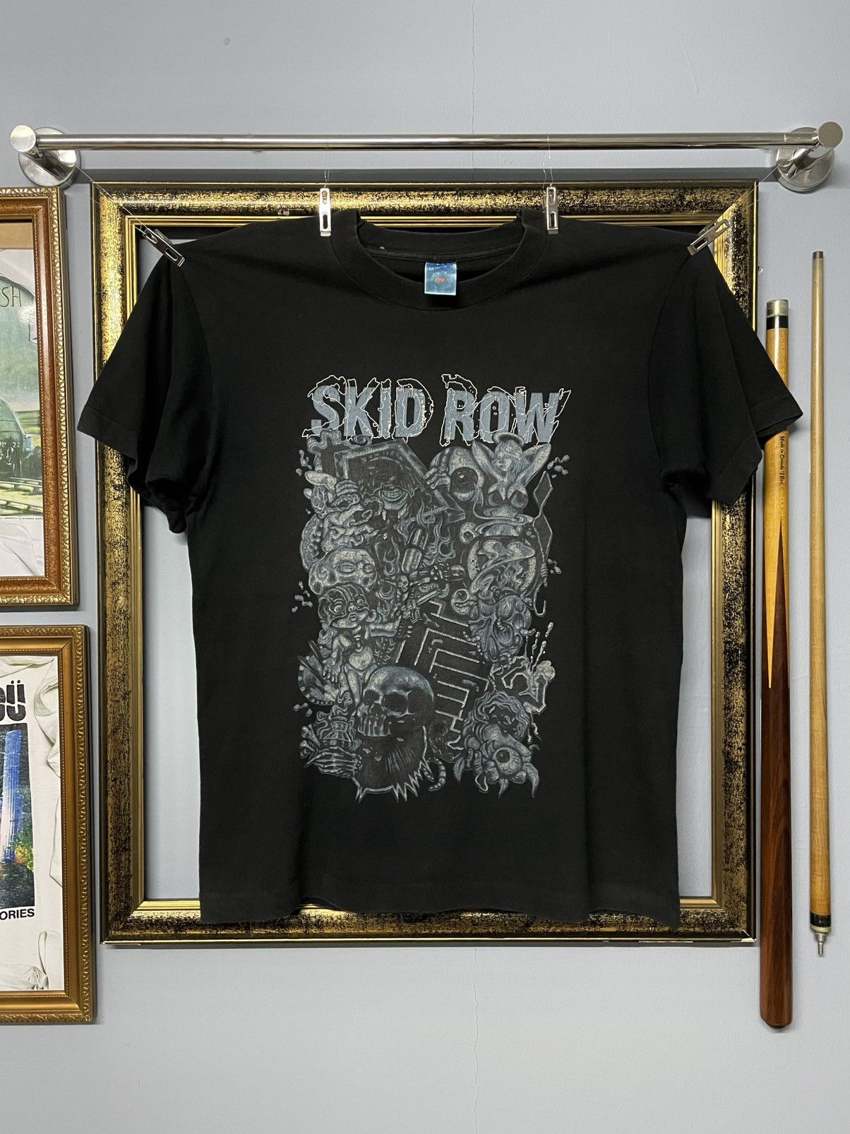 Band Tees Vintage 90s Original Skid Row Subhuman Race Track Album Tee Size US M / EU 48-50 / 2 - 1 Thumbnail