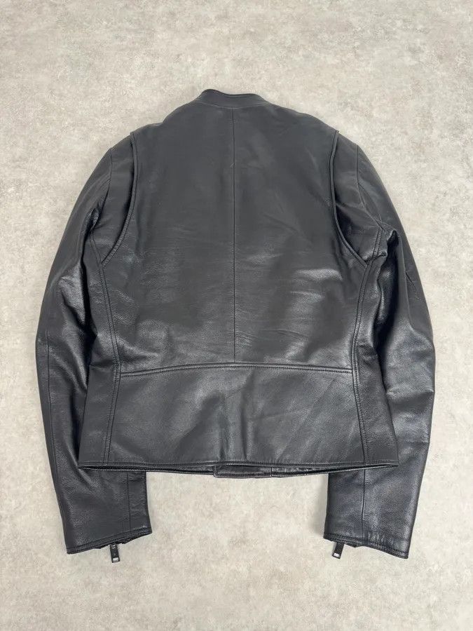 Balenciaga AW2012 Balenciaga Perfecto Pure Black Leather Jacket Size US M / EU 48-50 / 2 - 7 Thumbnail