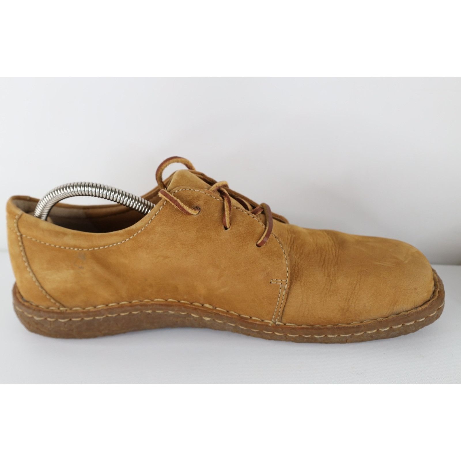 Born Born Distressed Nubuck Suede Leather Moccasin Shoes Size US 11 / IT 41 - 7 Thumbnail