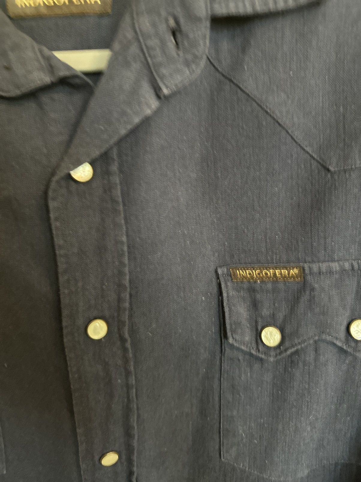 Indigofera Indigofera Dollard Shirt Navy Size US M / EU 48-50 / 2 - 2 Thumbnail