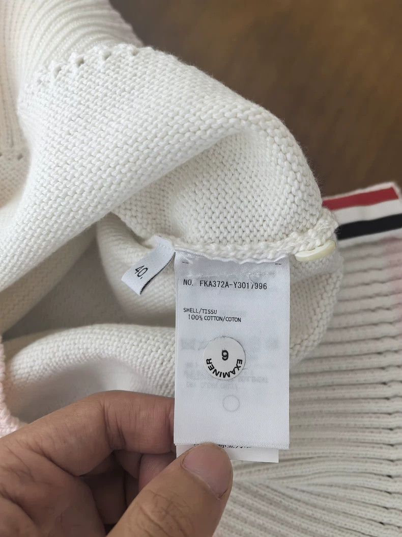 Thom Browne Thom browne Short-sleeved sweater 2505-Nextarrow Size S / US 4 / IT 40 - 6 Thumbnail