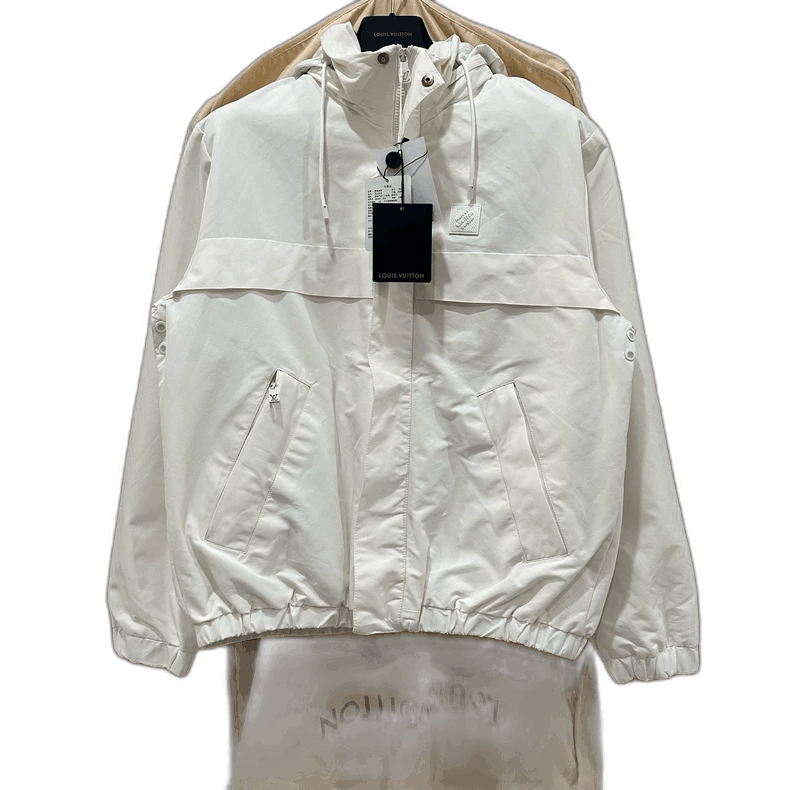 Louis Vuitton Louis Vuitton White Printed Jacket - dmc Size M / US 6-8 / IT 42-44 - 1 Thumbnail