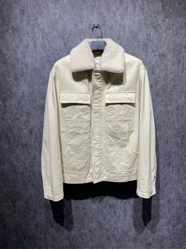 Louis Vuitton Louis Vuitton Embossed Jacket 2501-Nextarrow Size US M / EU 48-50 / 2 - 1 Thumbnail