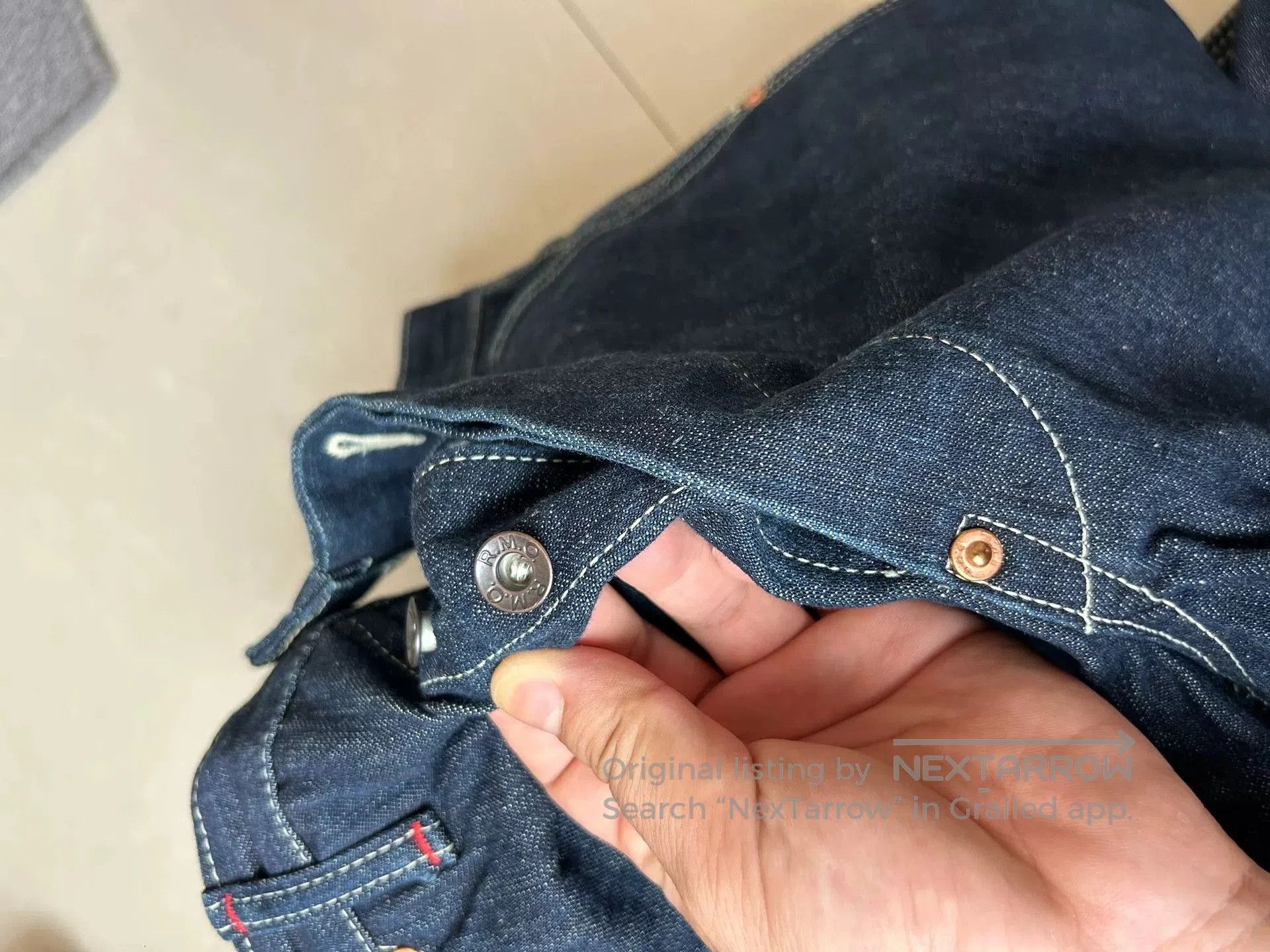 The Real McCoy's real McCoy high waist denim pants 28 size. Size US 28 / EU 44 - 5 Thumbnail