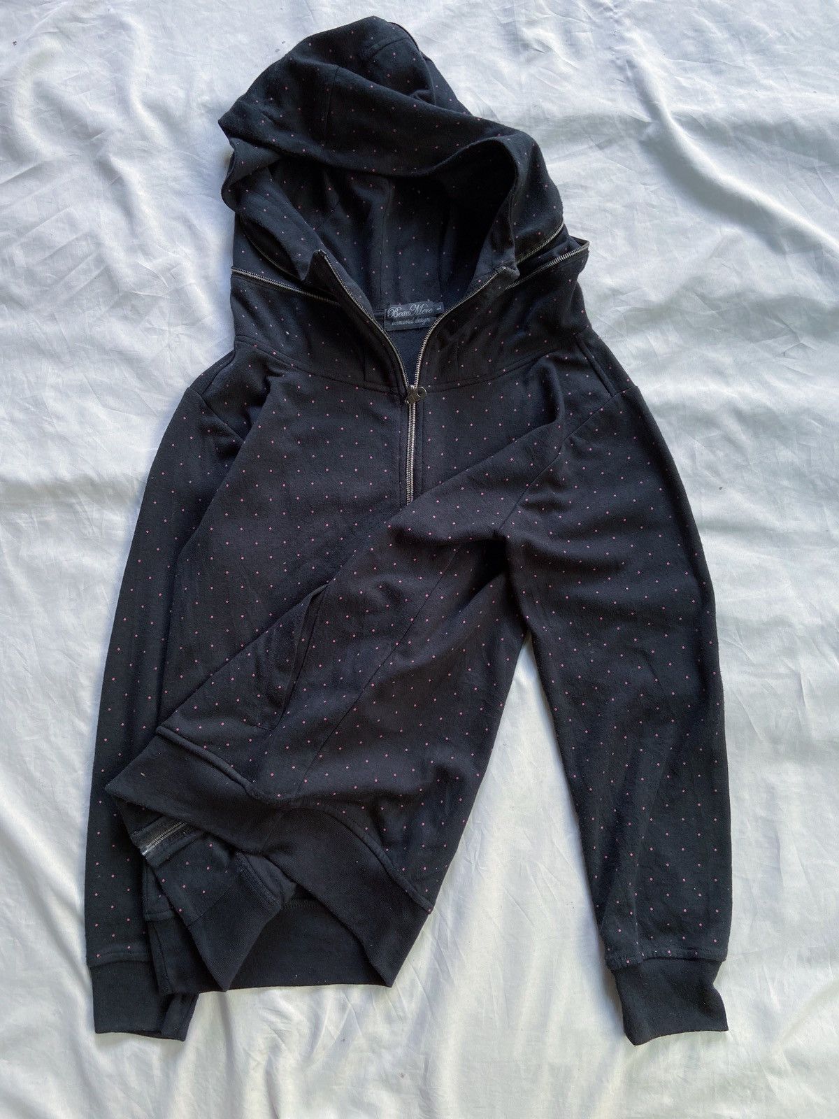 Beauty Beast BEAUMERE MULTI ZIPPER JUMPER ZIP HOODIE Size US L / EU 52-54 / 3 - 2 Thumbnail