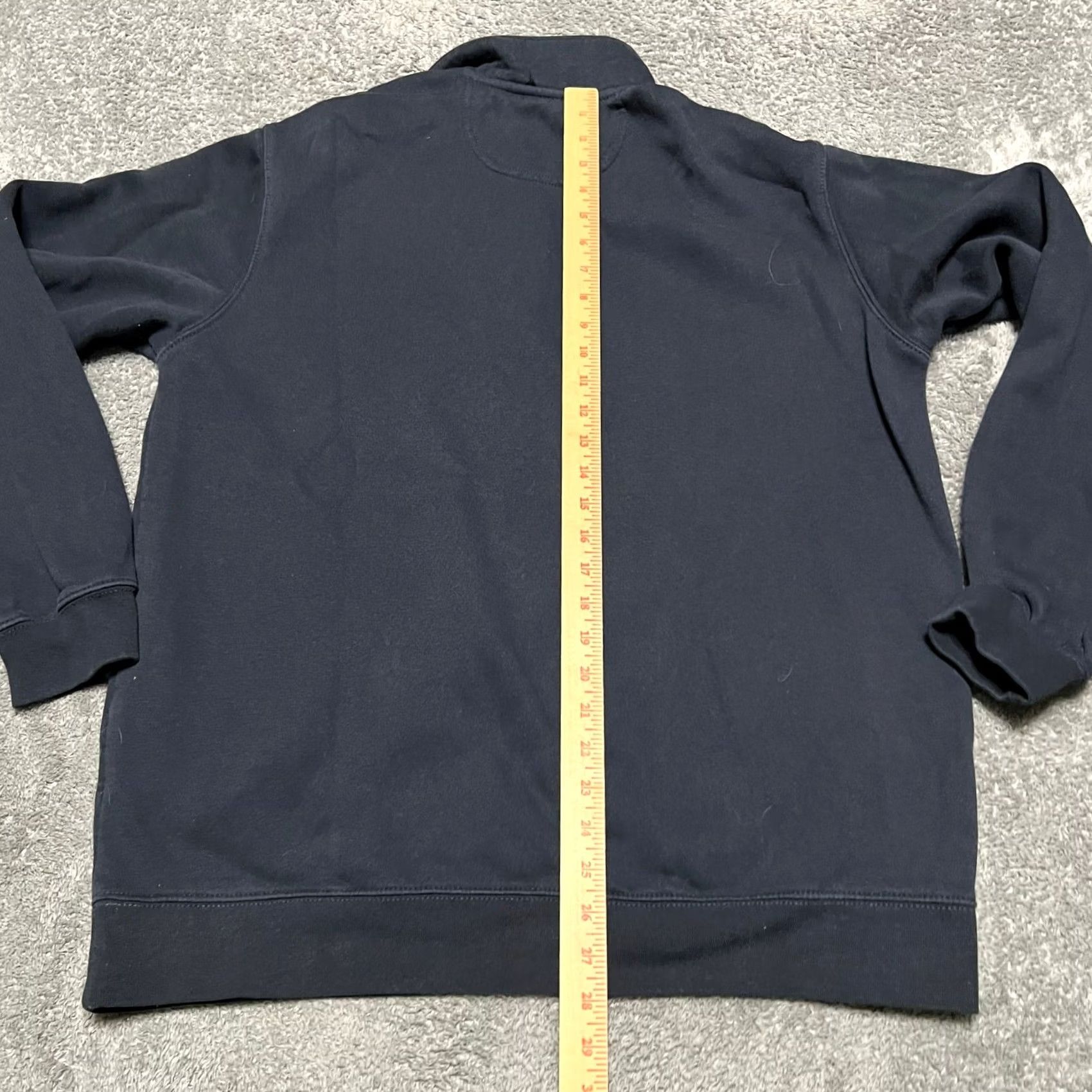 Carhartt Carhartt Sweatshirt Mens Large Midweight 1/4 Zip Navy Blue Loose Fit Nutek Sweatshirt Mens Large Navy Blue Trend Size US L / EU 52-54 / 3 - 6 Thumbnail