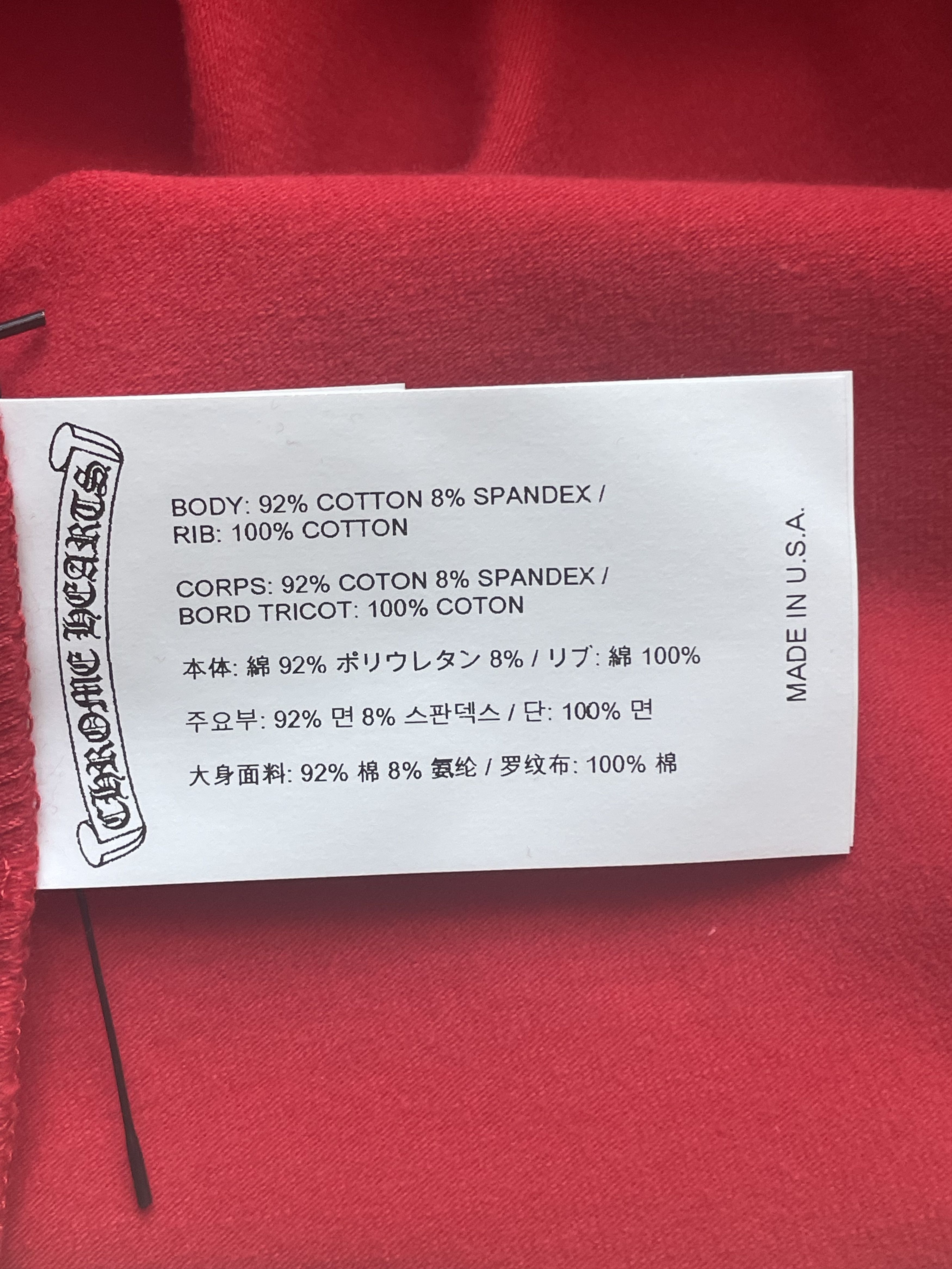 Chrome Hearts Chrome Hearts Red＆White Horseshoe Logo Tank top Size M / US 6-8 / IT 42-44 - 7 Thumbnail