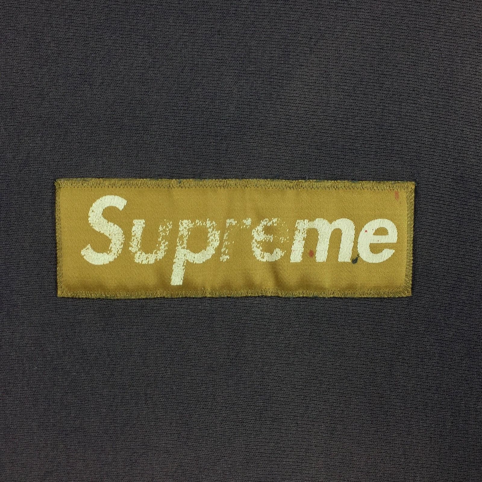 Supreme 1995 Supreme Gold Nylon Box Logo Crewneck Size US L / EU 52-54 / 3 - 3 Thumbnail