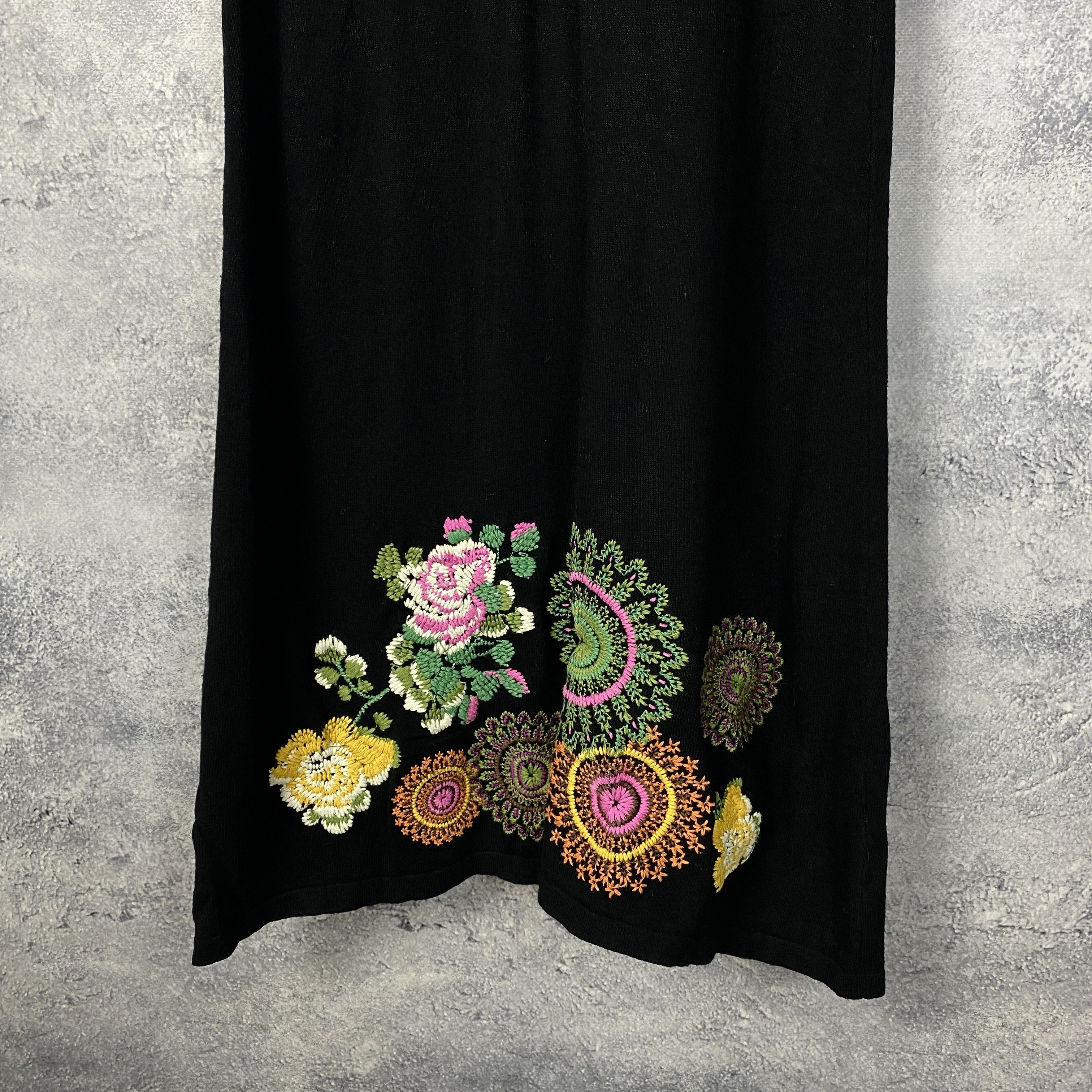 Desigual Desigual Dress Women's Size S Black L Sleeveless Size L / US 10 / IT 46 - 3 Thumbnail