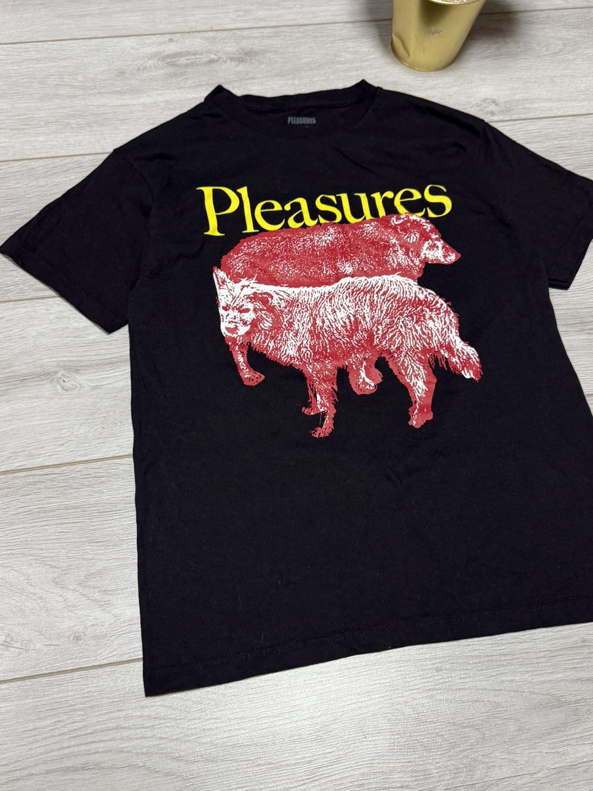 Pleasures Pleasures wolves dogs tee shirt eb0 Size US M / EU 48-50 / 2 - 6 Thumbnail