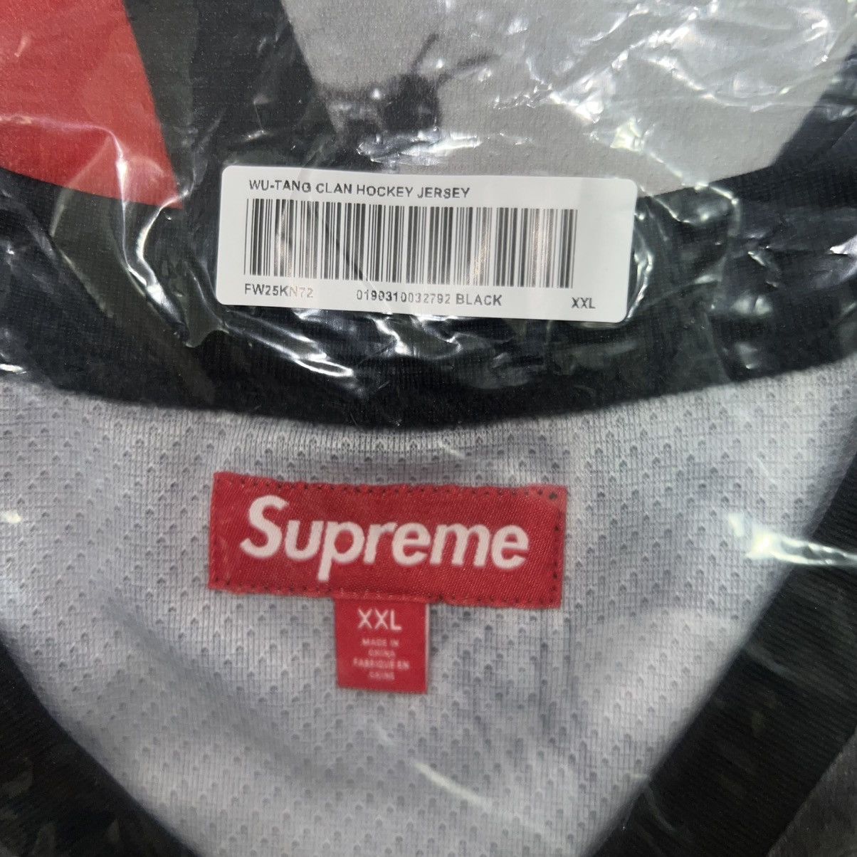 Supreme Supreme Wu Tang Clan Hockey Jersey Black Size: XXL Size US XXL / EU 58 / 5 - 4 Thumbnail