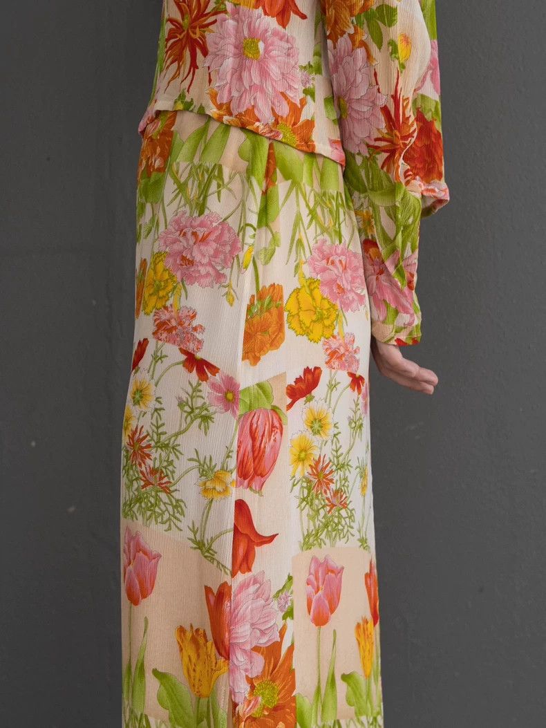 Kenzo KENZO Floral dress set vintage Size XS / US 0-2 / IT 36-38 - 8 Thumbnail