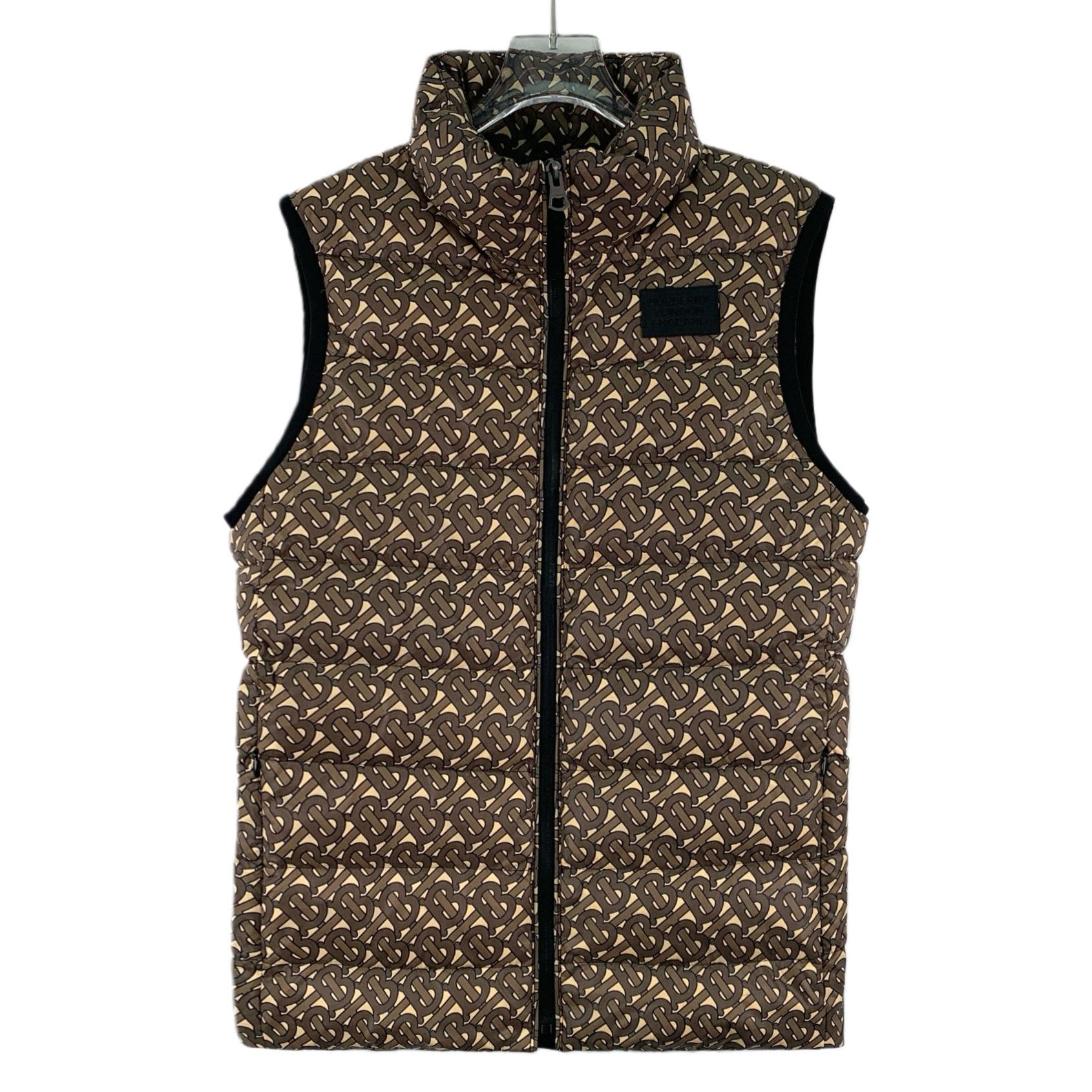 Burberry Burberry TB Monogram Down Vest Brown (S) Size US S / EU 44-46 / 1 - 1 Thumbnail