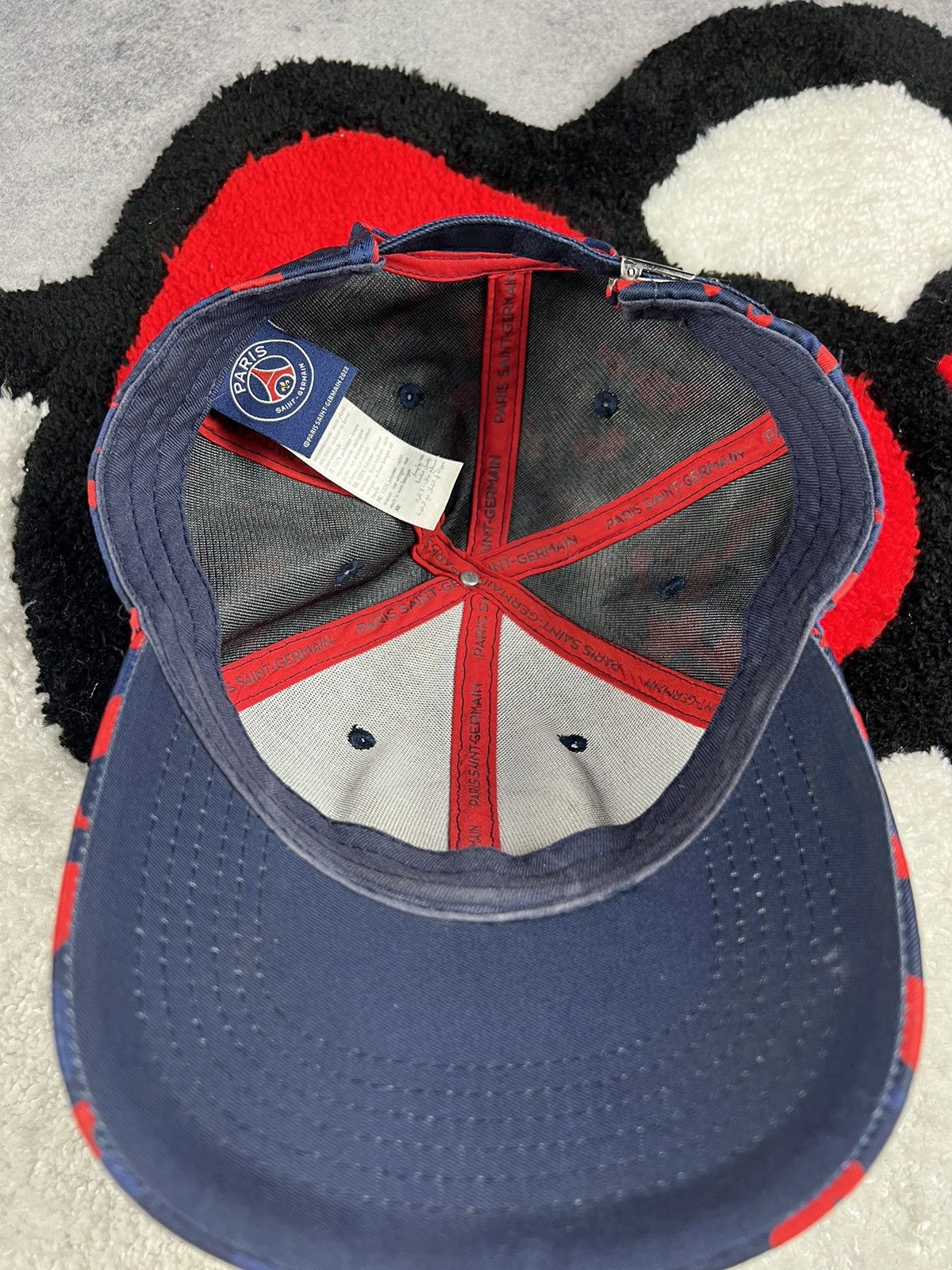 Other Y2K PSG Paris Saint Germain Football Soccer Cap Hat Size ONE SIZE - 7 Thumbnail
