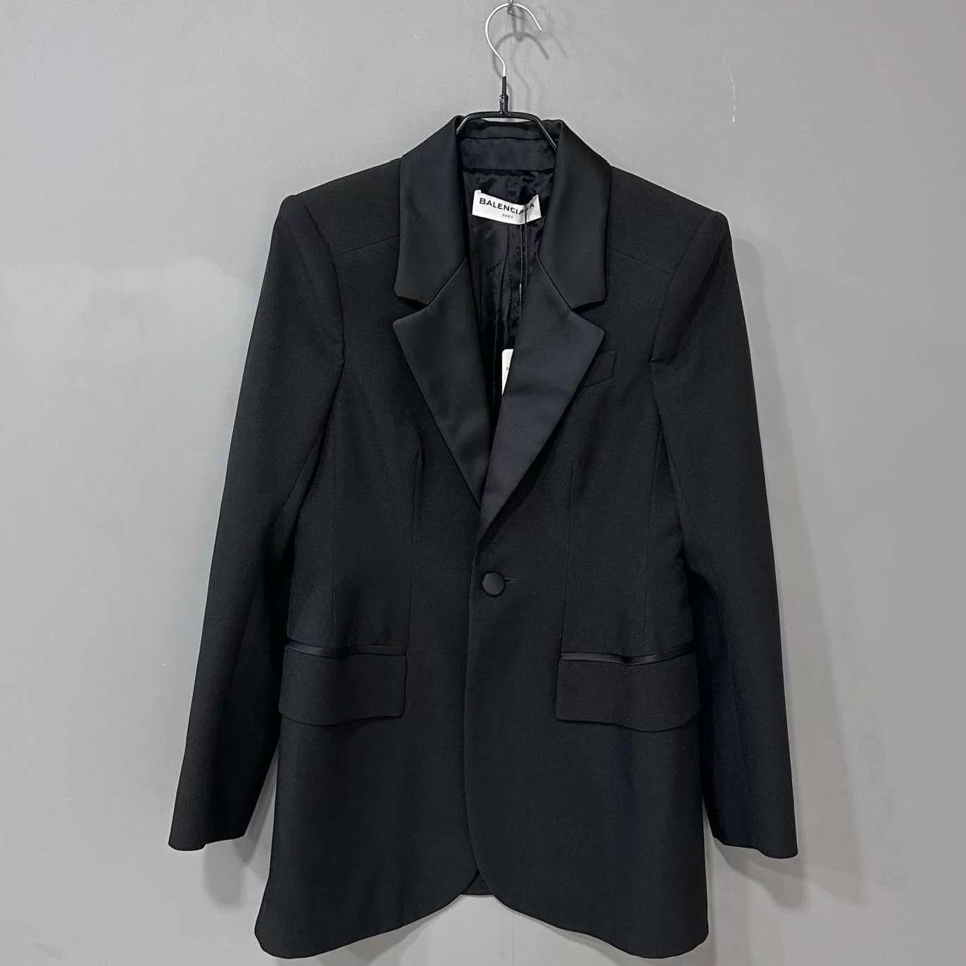 Balenciaga Balenciaga Black Lining Slogan Print Blazer 38 Size XS / US 0-2 / IT 36-38 - 1 Thumbnail
