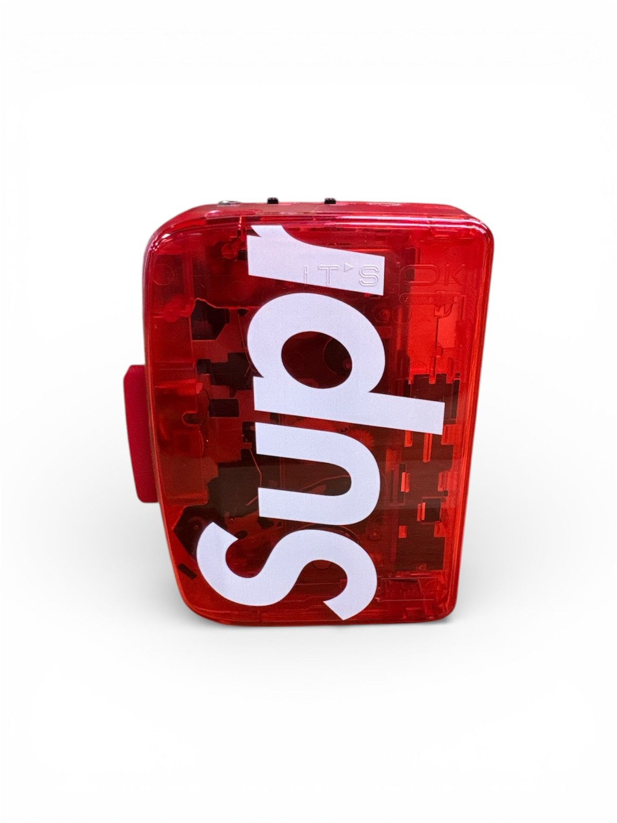 Supreme Supreme It’s OK Too Cassette Tape Player Red SS21 Size ONE SIZE - 1 Thumbnail