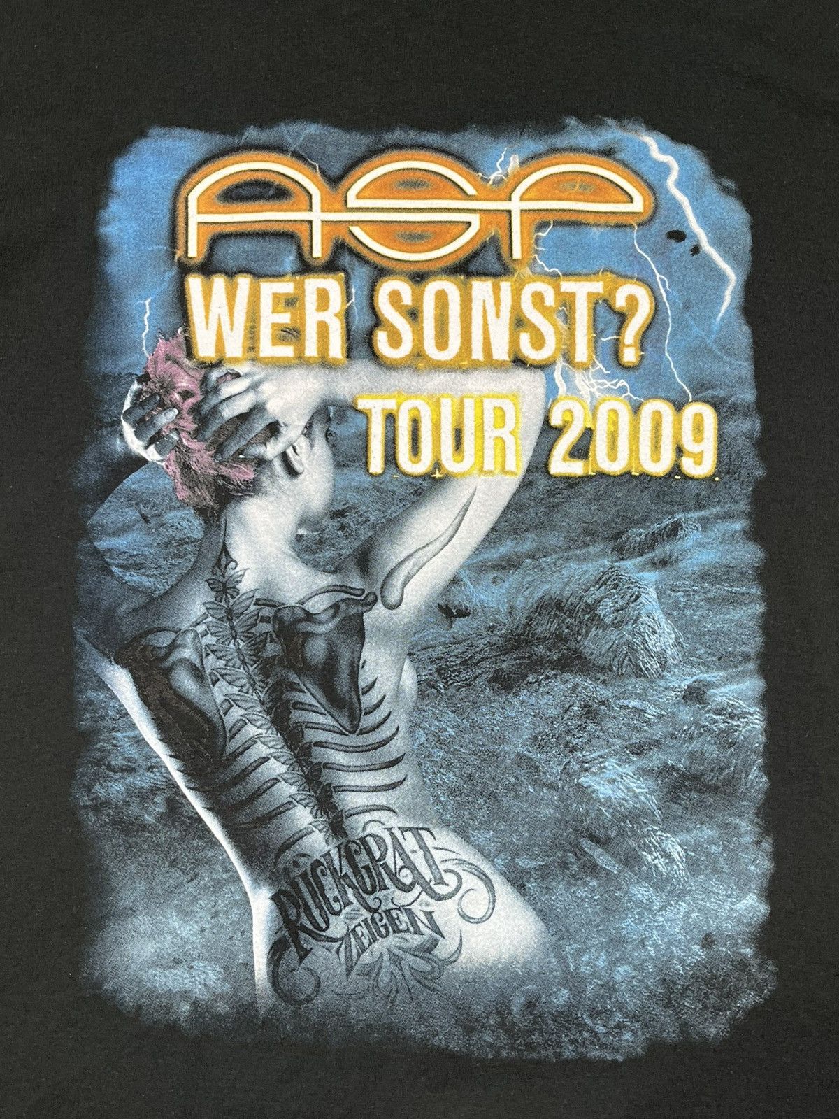 Band Tees Vintage Y2K ASP Tour Big Logo T Shirt band tee size XL Size US XL / EU 56 / 4 - 4 Thumbnail