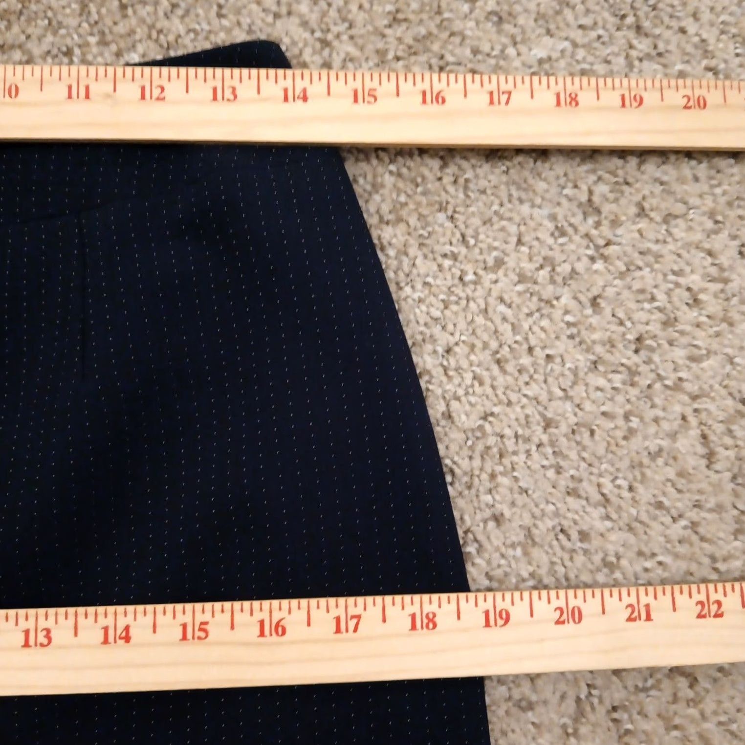 Talbots Talbots Skirt A-Line Women's Knee Length Blue Polka Dot Size 6 Lined Polyester Regular Vintage: No Size 28" / US 6 / IT 42 - 3 Thumbnail