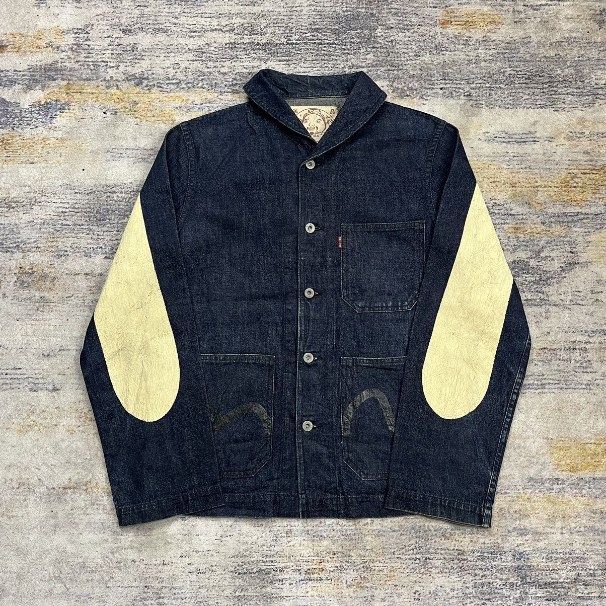 Evisu Rare Vintage 90s evisu 1956 daicock big logo coverall jacket Size US M / EU 48-50 / 2 - 13 Thumbnail