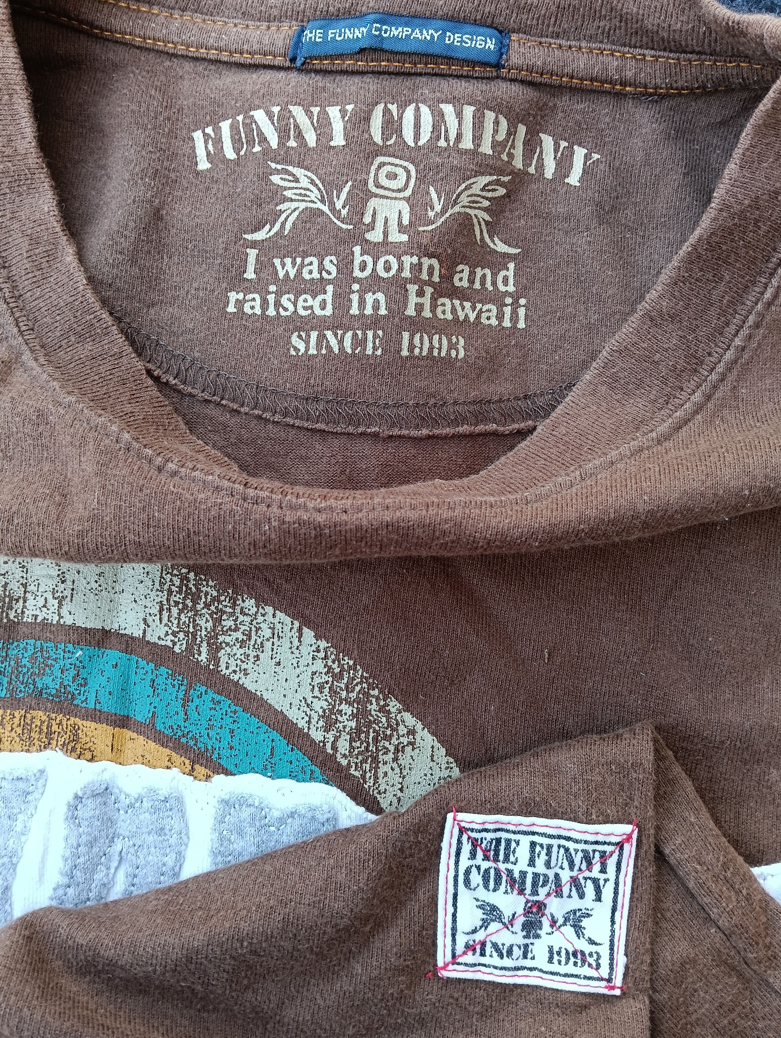 Other Funny co Hawaii brown Tshirt Size US M / EU 48-50 / 2 - 4 Thumbnail