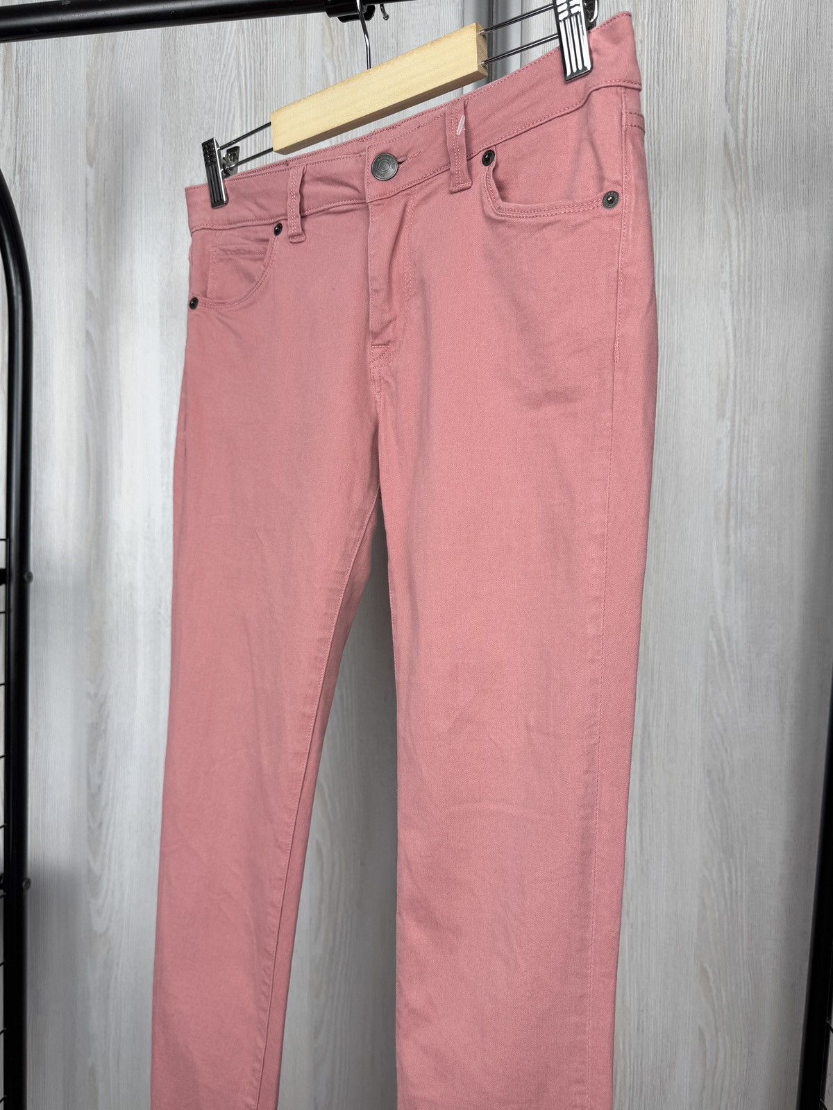 Burberry Burberry Brit Pink Skinny Low-Rise stretched jeans pants Size 28" / US 6 / IT 42 - 6 Thumbnail
