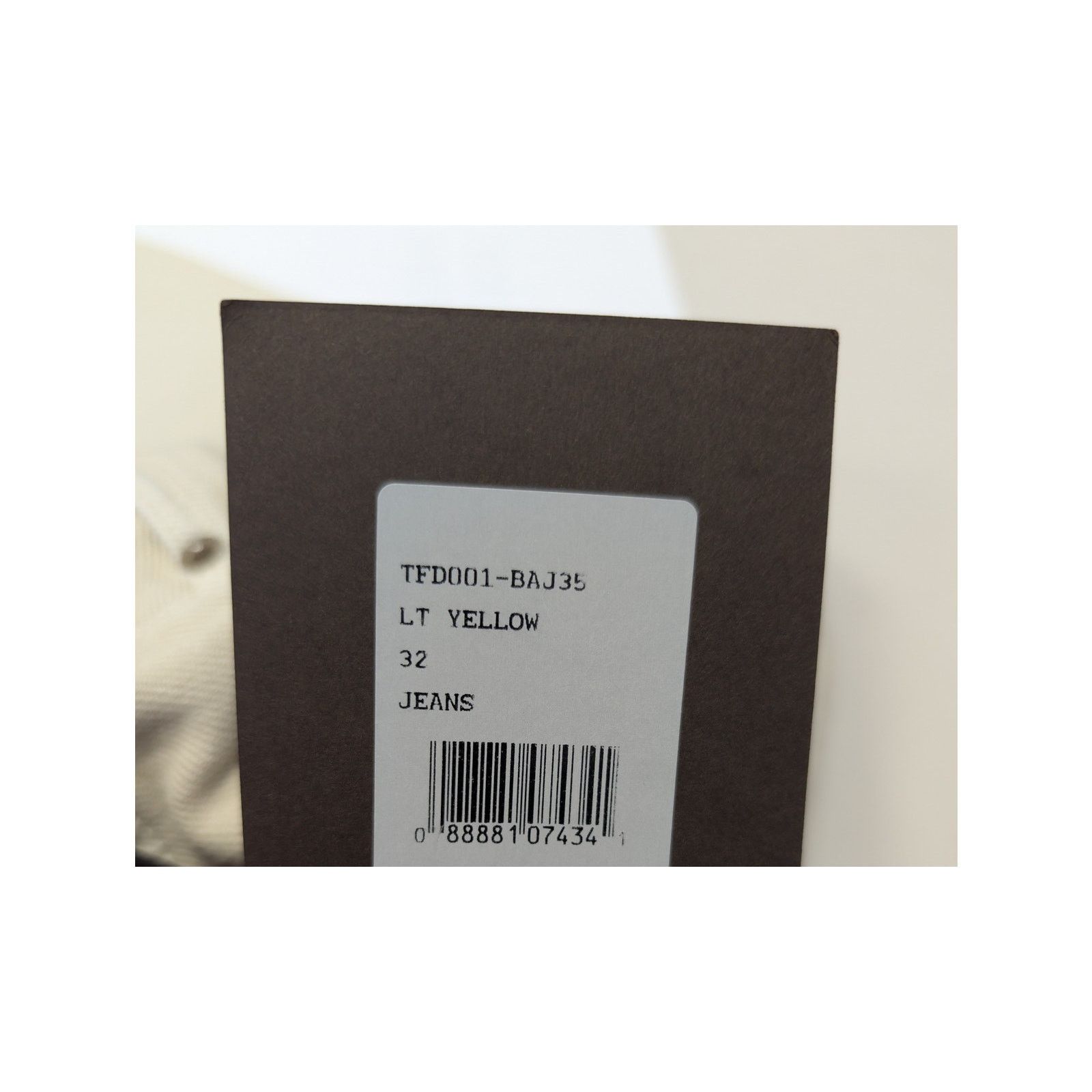 Tom Ford o1rshd1 Slim-Fit Cotton Denim Jeans in Beige Size US 32 / EU 48 - 23 Thumbnail